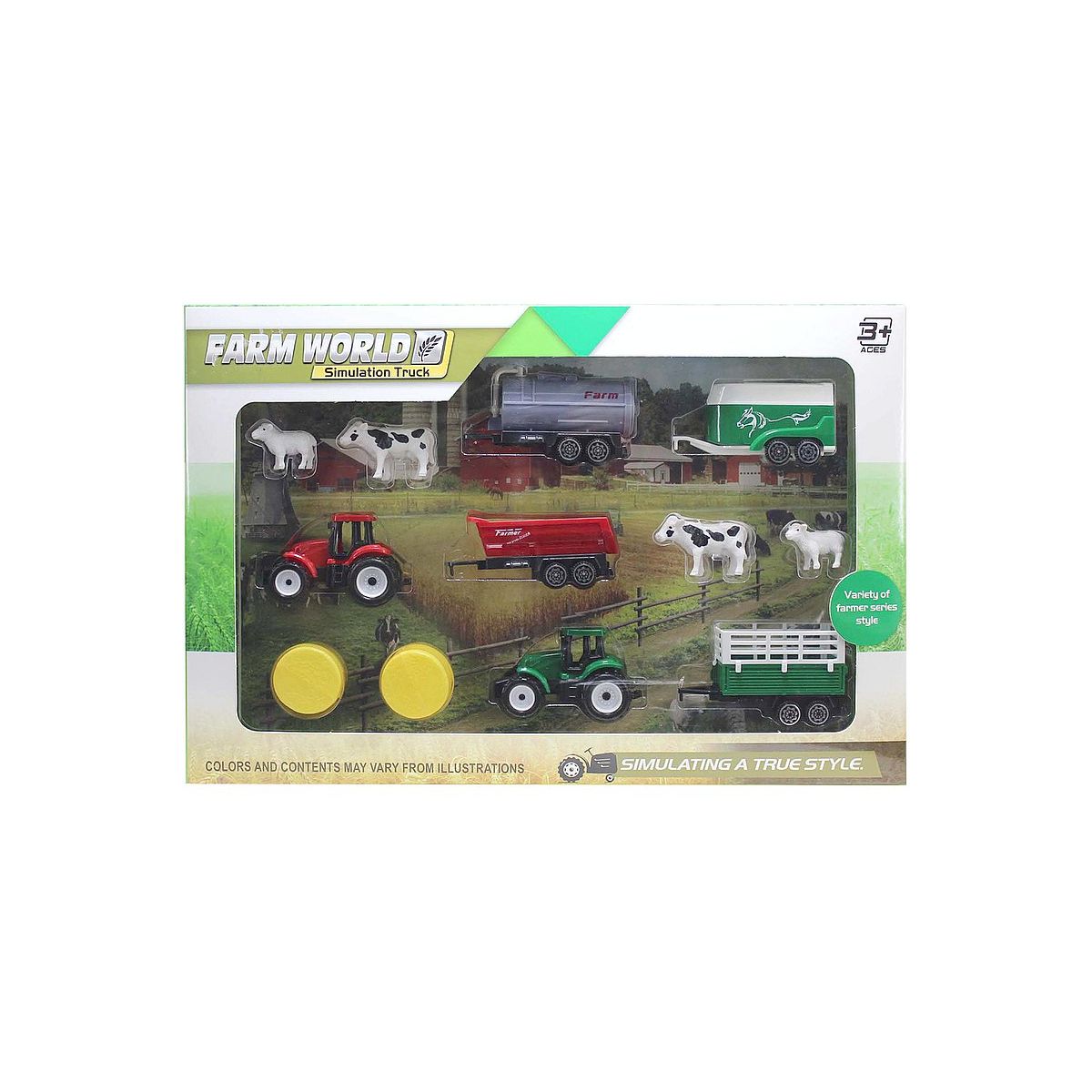 Traktor zestaw farma Adar (582248)