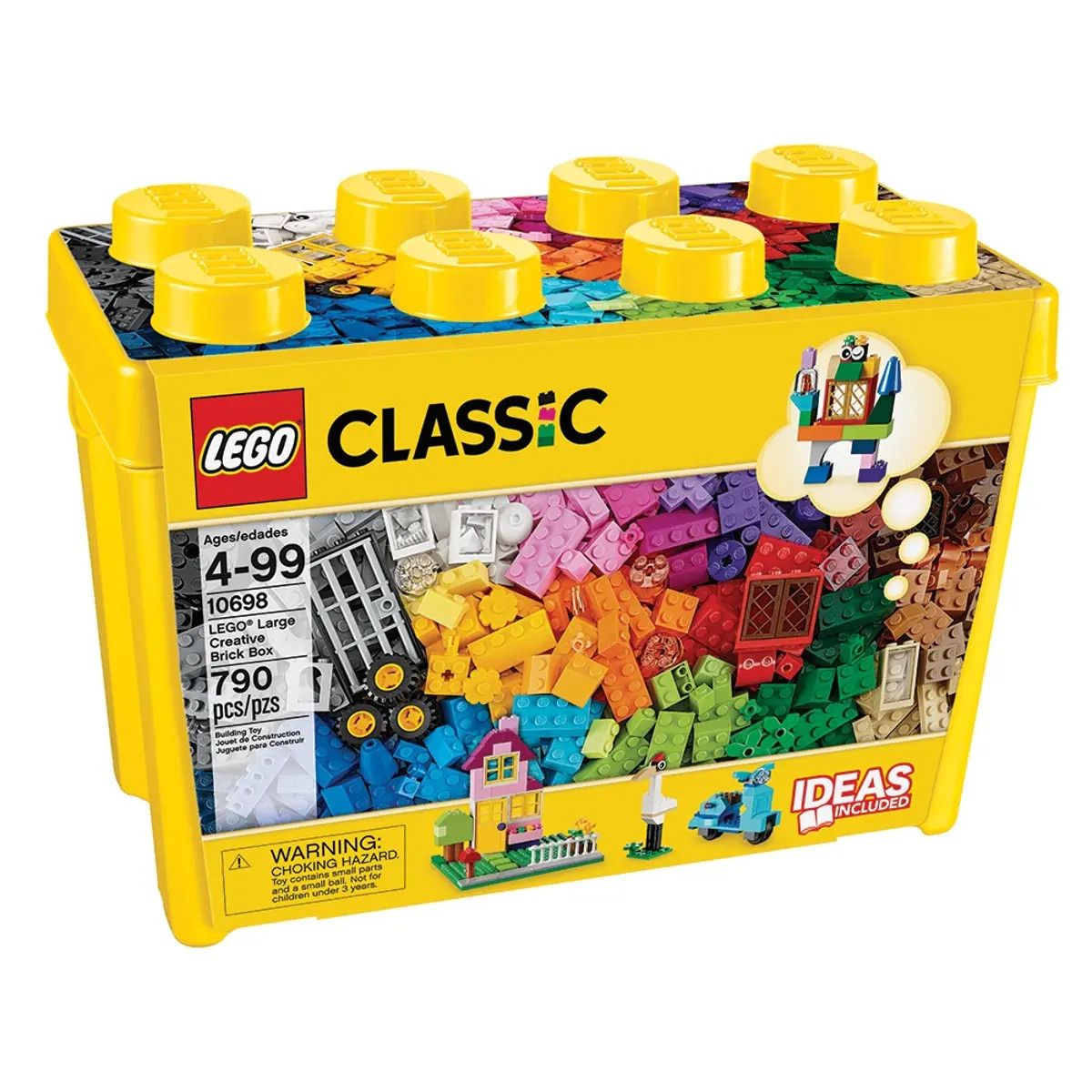 Klocki konstrukcyjne Lego Classic kreatywne klocki - duże pudełko (10698)