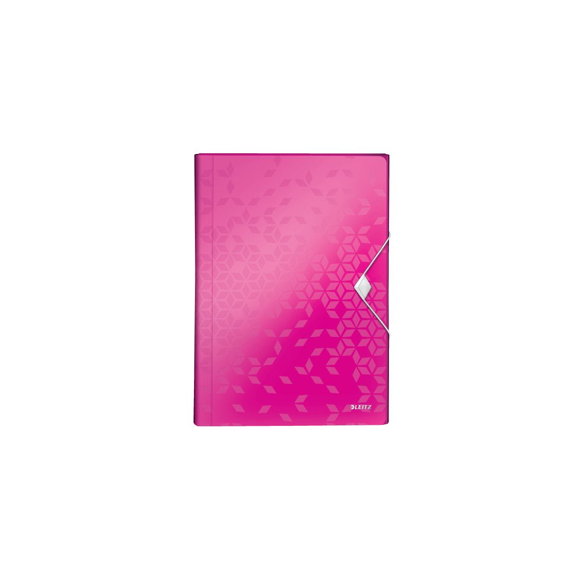 Teczka z przegródkami Leitz Wow A4 kolor: różowy 6 przegródek (45890023)