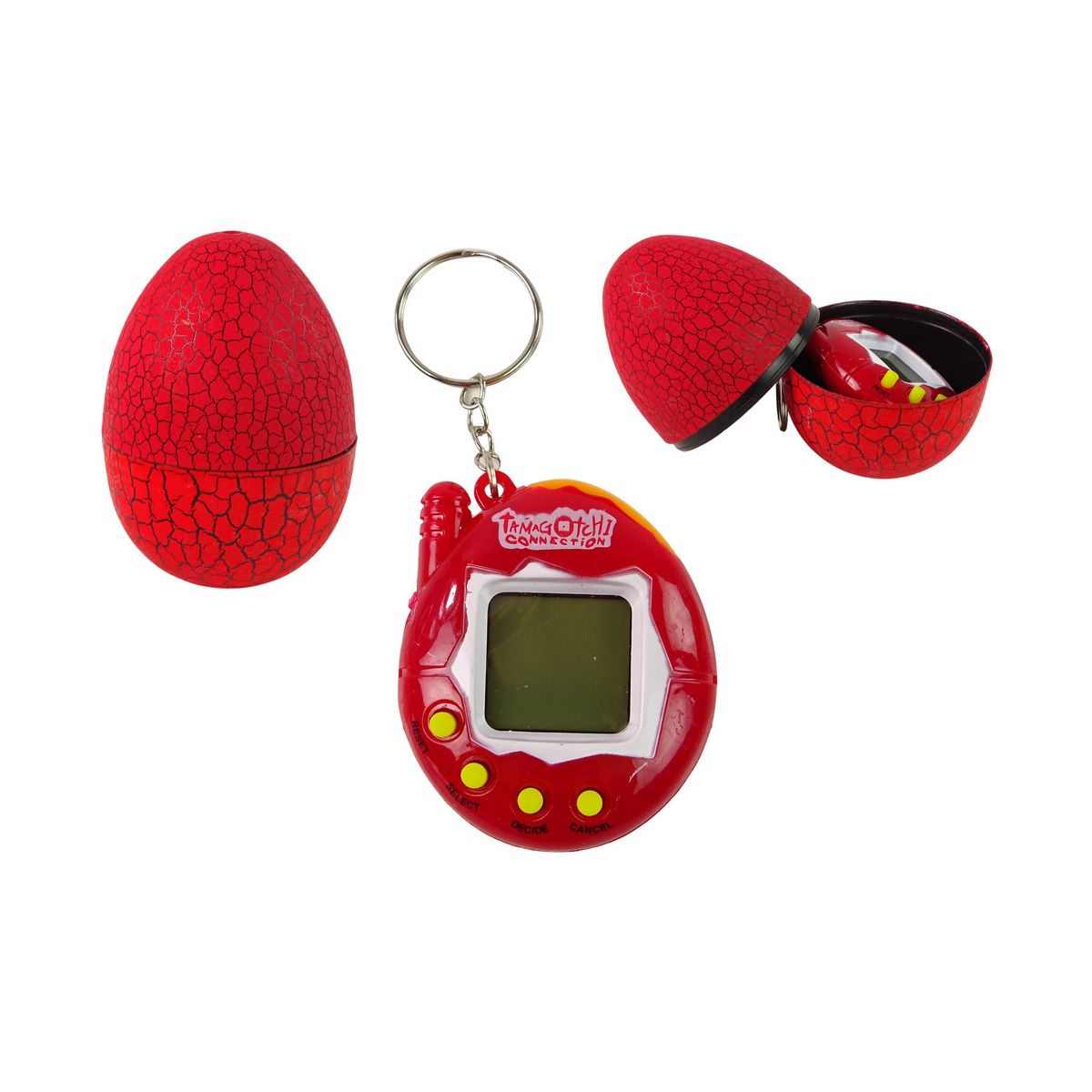 Gra elektroniczna Lean Tamagotchi w Jajku Gra Elektroniczne Zwierzątko Czerwone (13406)