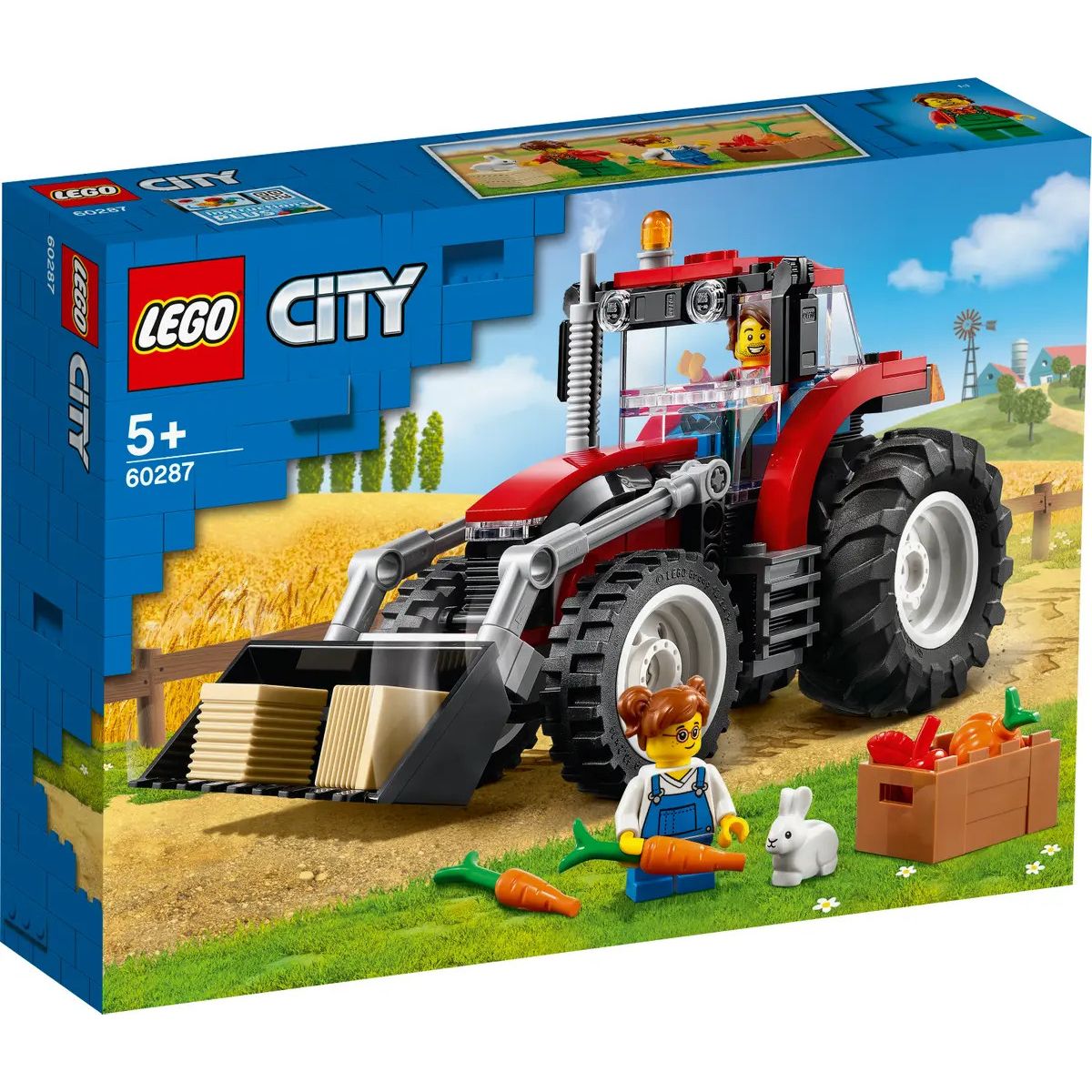 Klocki konstrukcyjne Lego City Traktor (60287)