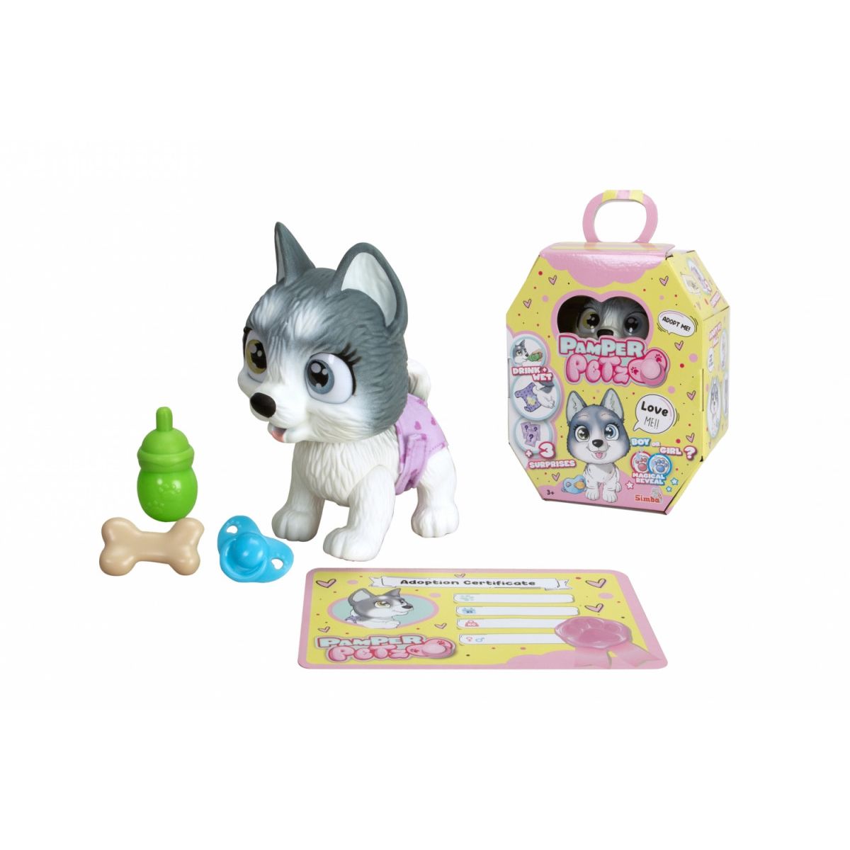 Figurka Simba Pamper Petz Husky (595-0135)