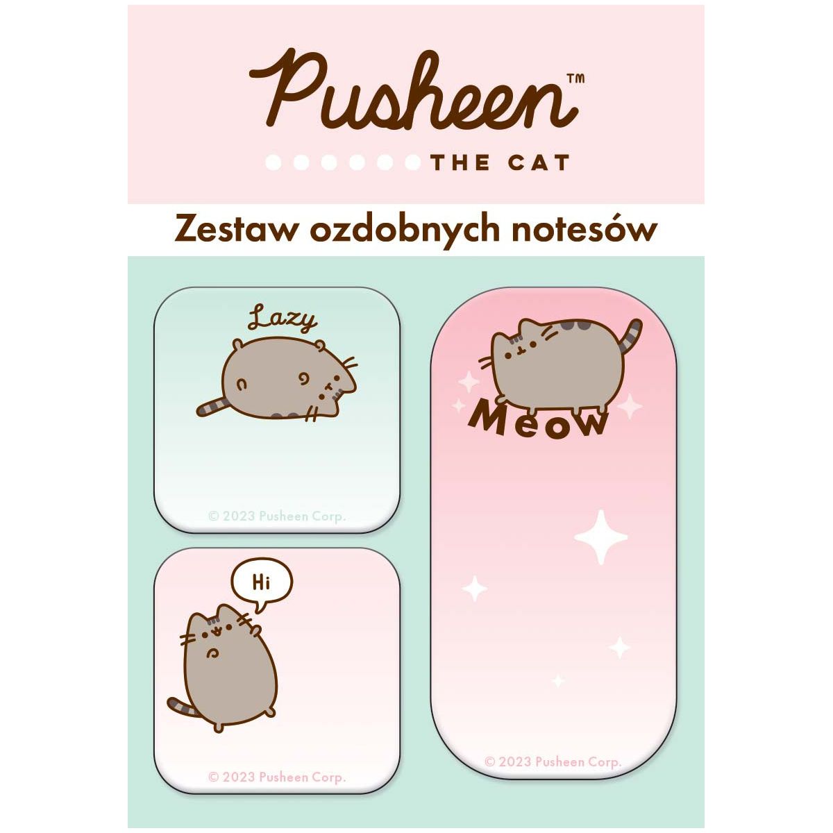 Notes Unipap Pusheen (mix) czysty