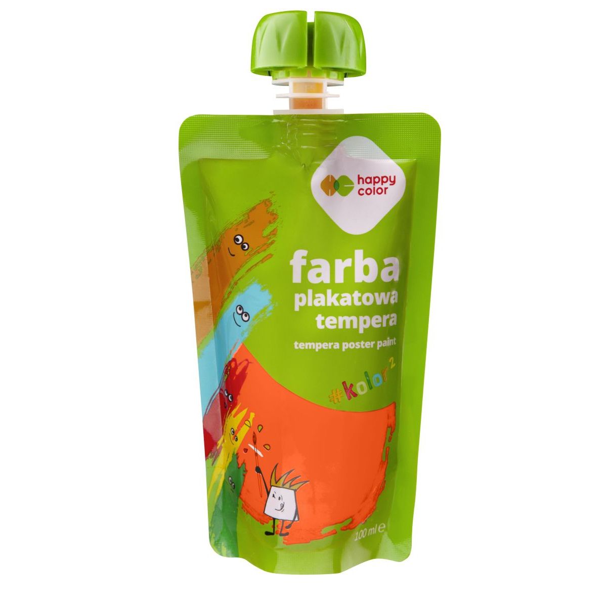 Farba tempera M&G kolor: pomarańczowy 100ml 1 kolor. (HA HA 3310 0100-4)