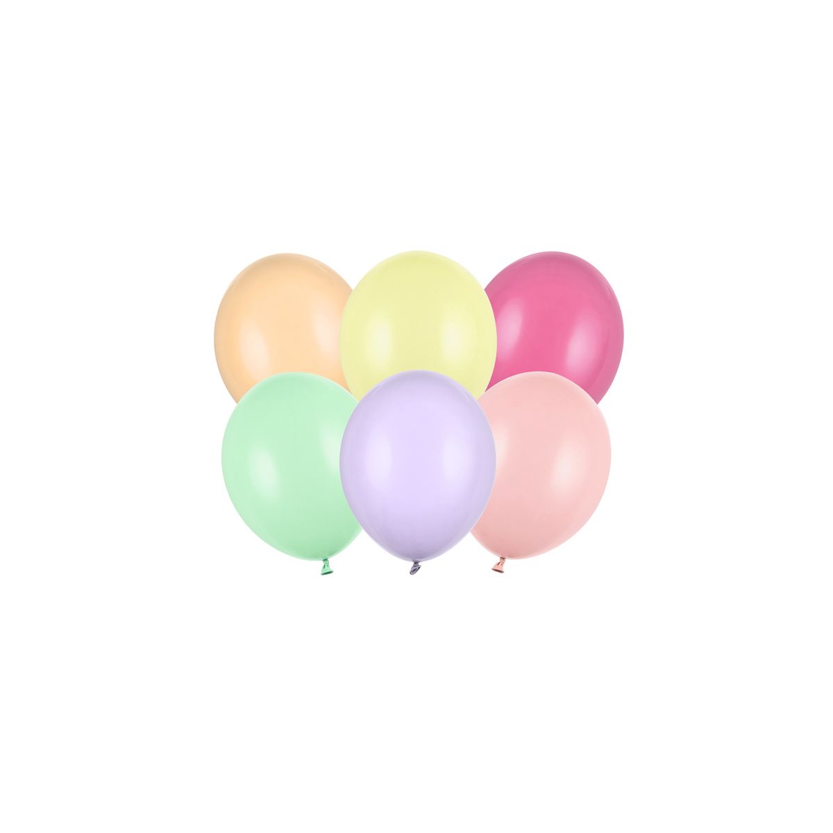 Balon gumowy Partydeco Party Deco BALONY STRONG PASTEL (SB12P-000P)