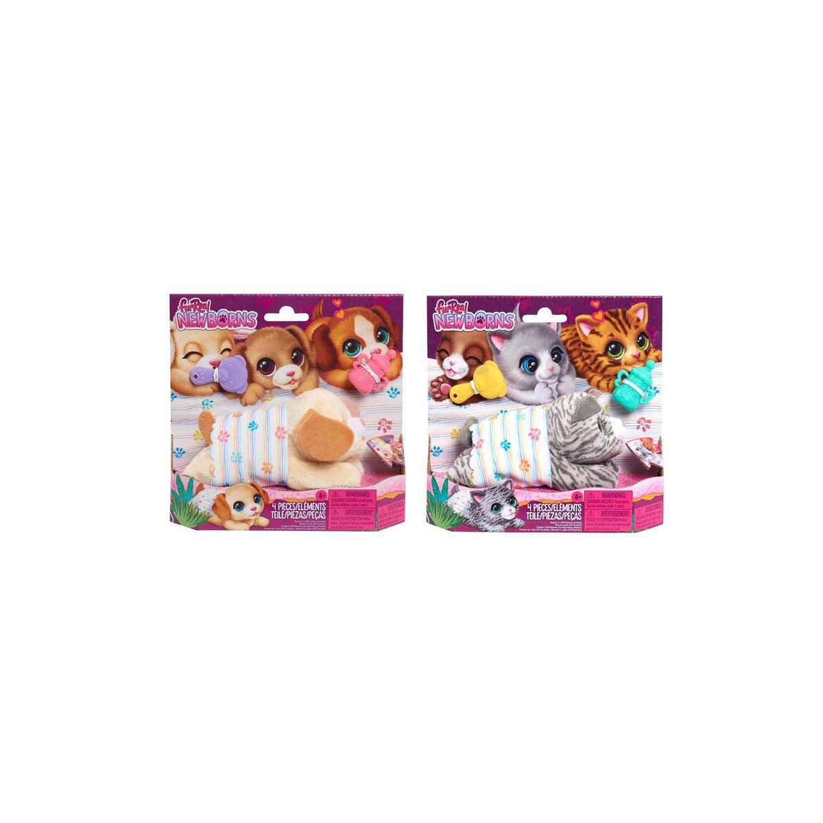 Pluszak interaktywny FUR REAL Newborns Hasbro (28070-000-1B-002-OPB)
