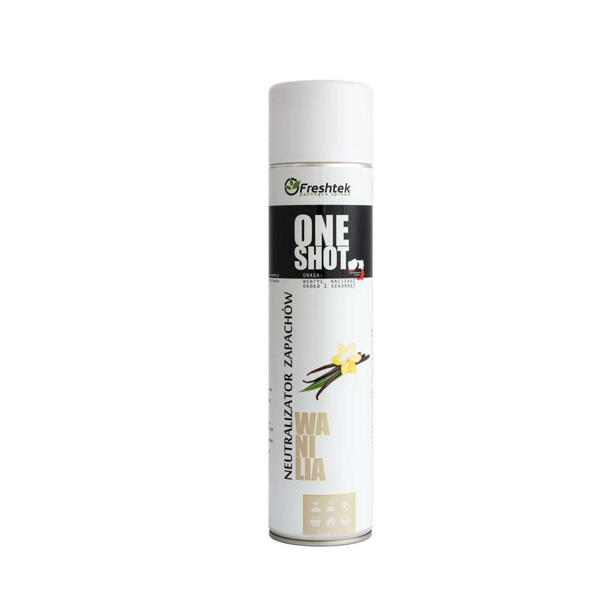 Odświeżacz powietrza One Shot Wanilia 600ml