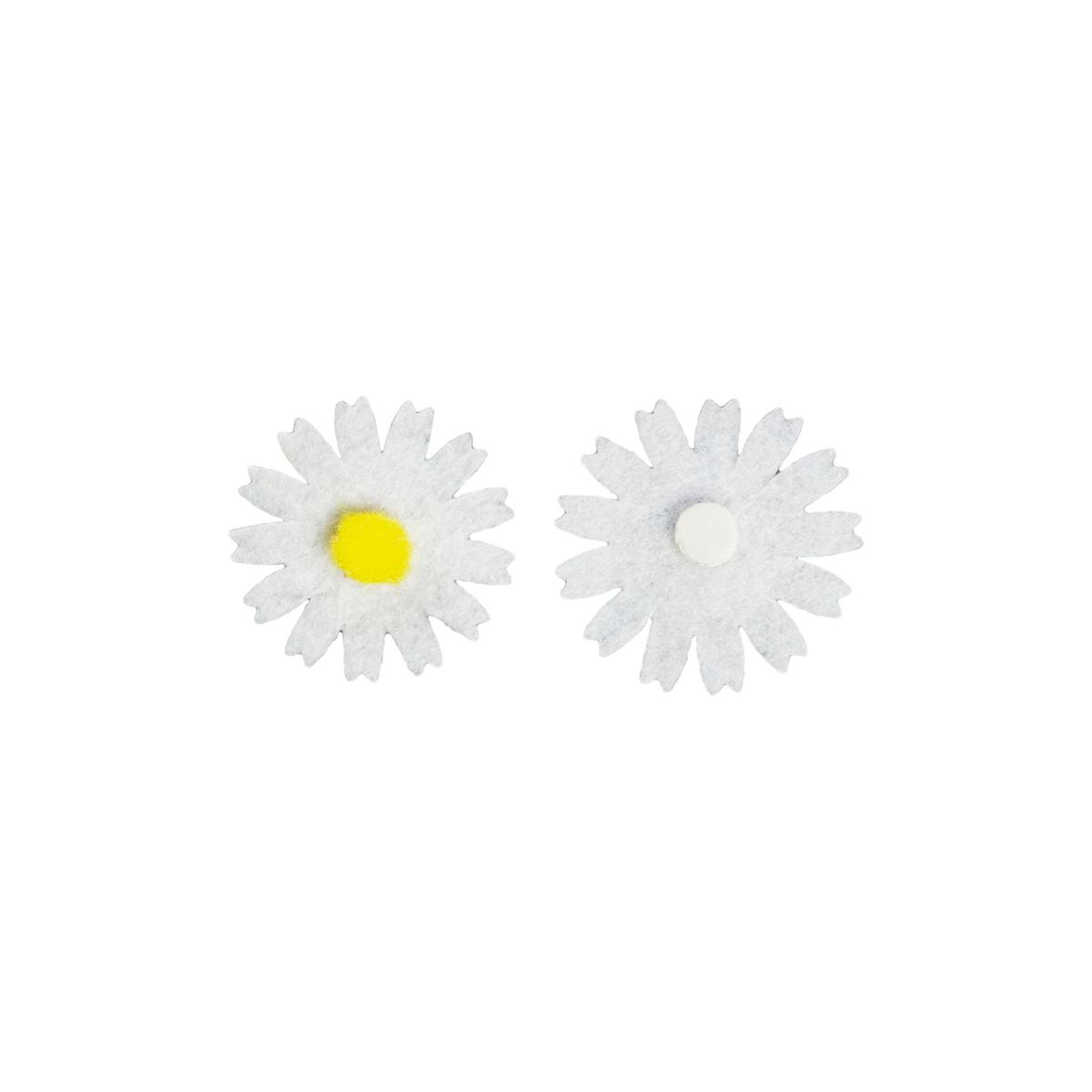 Ozdoba filcowa Titanum Craft-Fun Series kwiaty samoprzylepne (7534E)