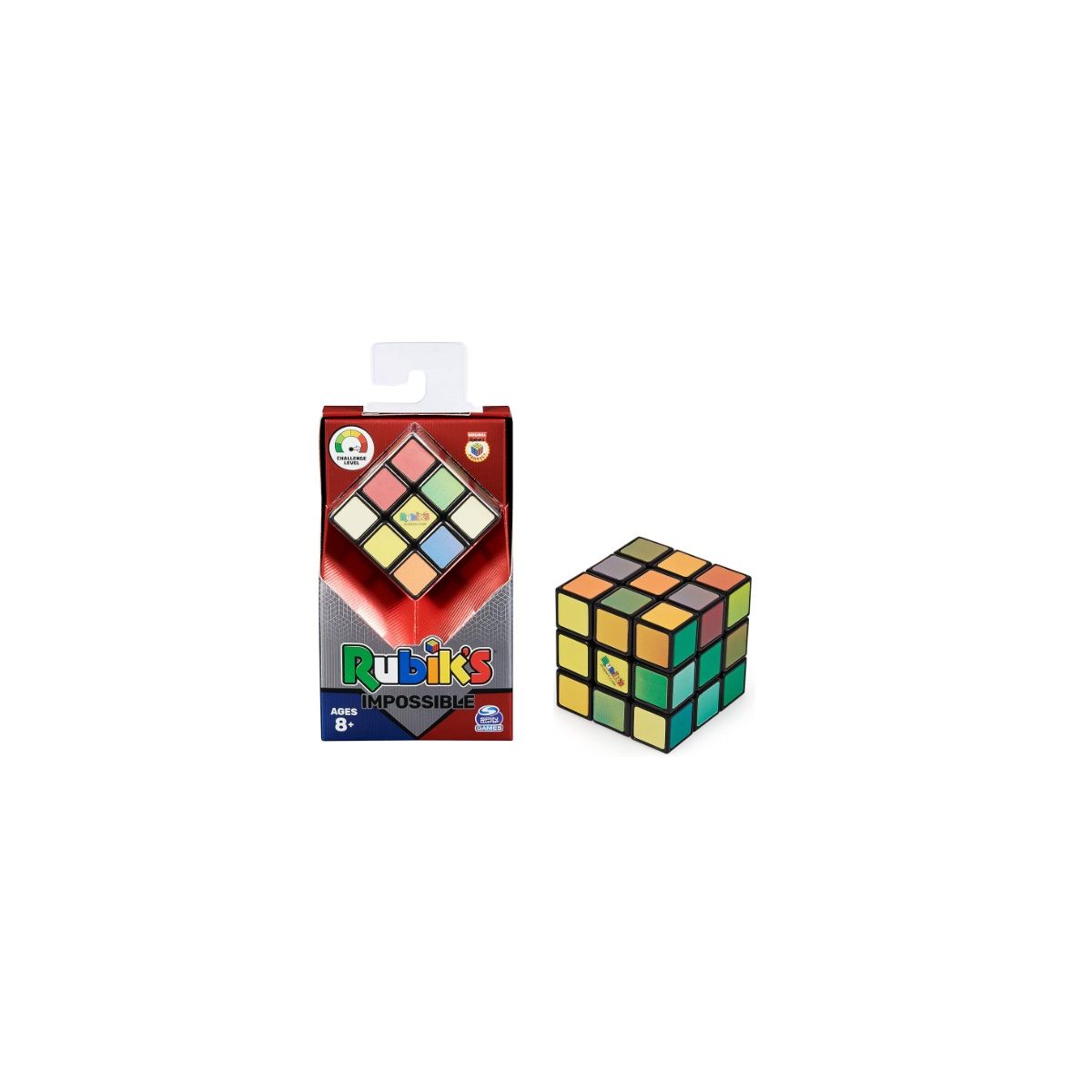 Układanka Spin Master Rubik Kostka 3x3 multikolor (6063974)