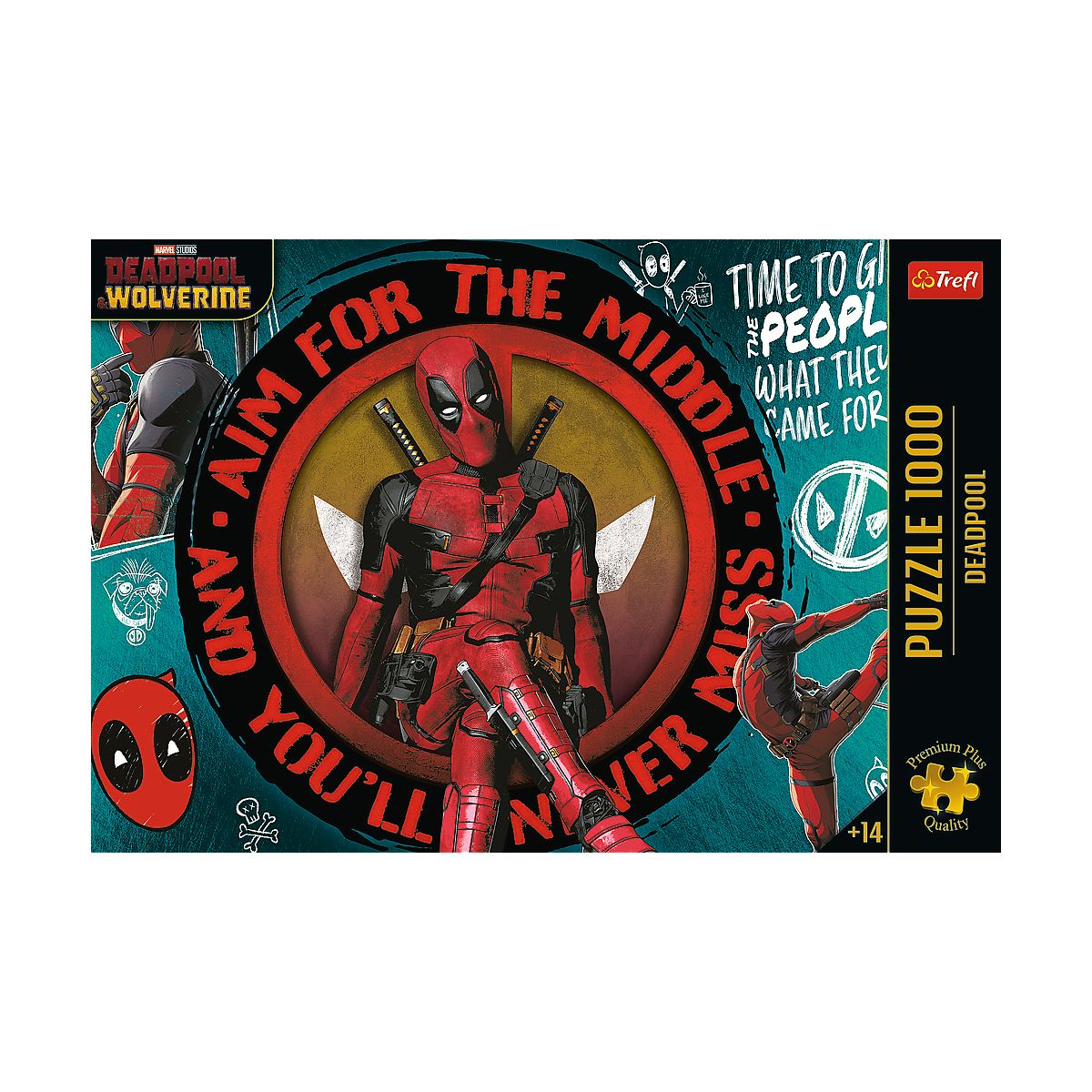 Puzzle Trefl Premium Plus Deadpool 1000 el. (10835)