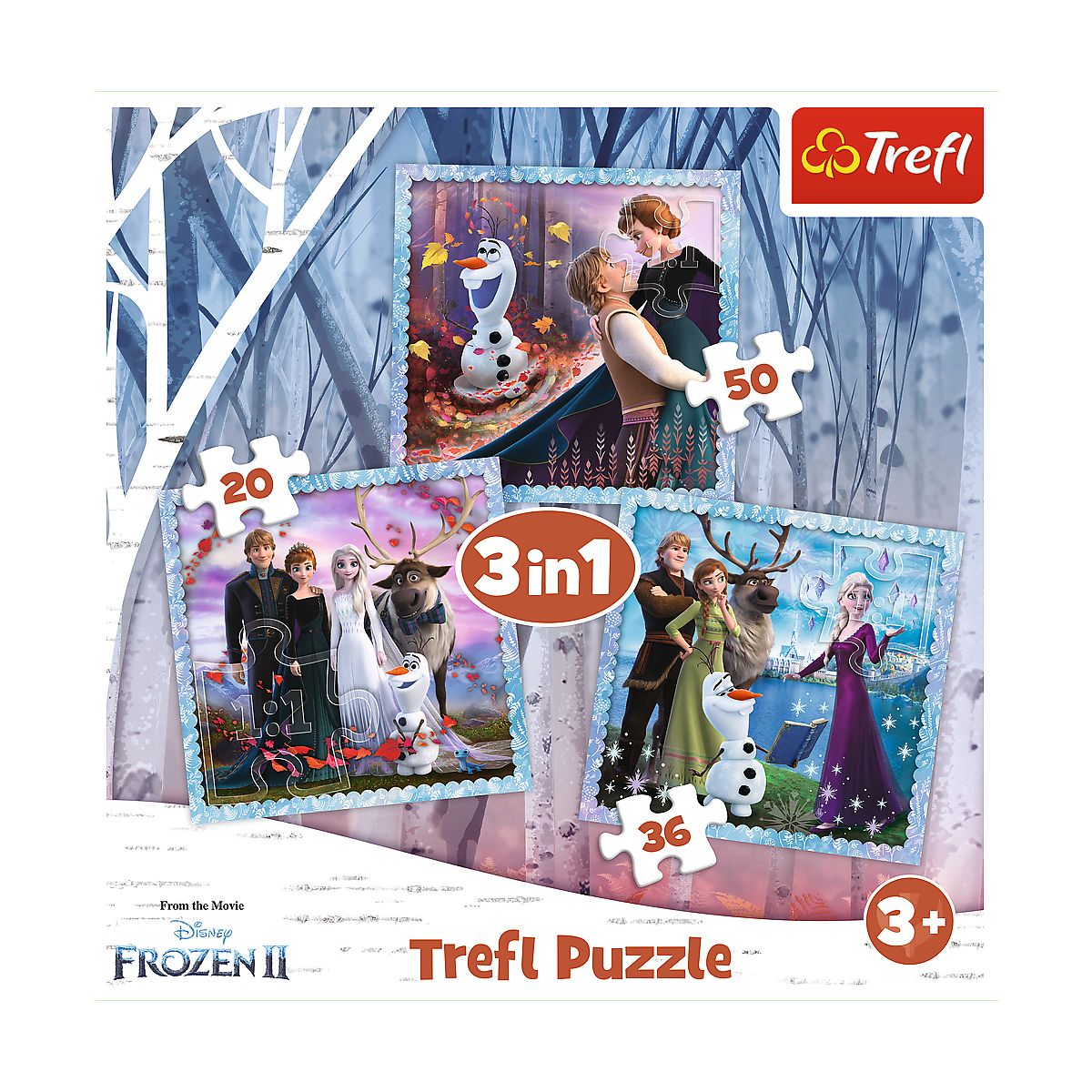 Puzzle Trefl Magiczna opowieść 3w1 el. (34853)