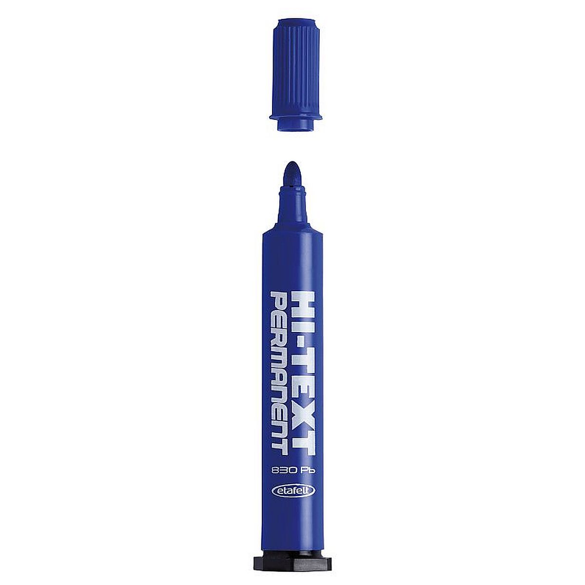 Marker permanentny Fibracolor HI-TEXT 830/PB, niebieski 1,0-5,0mm ścięta końcówka