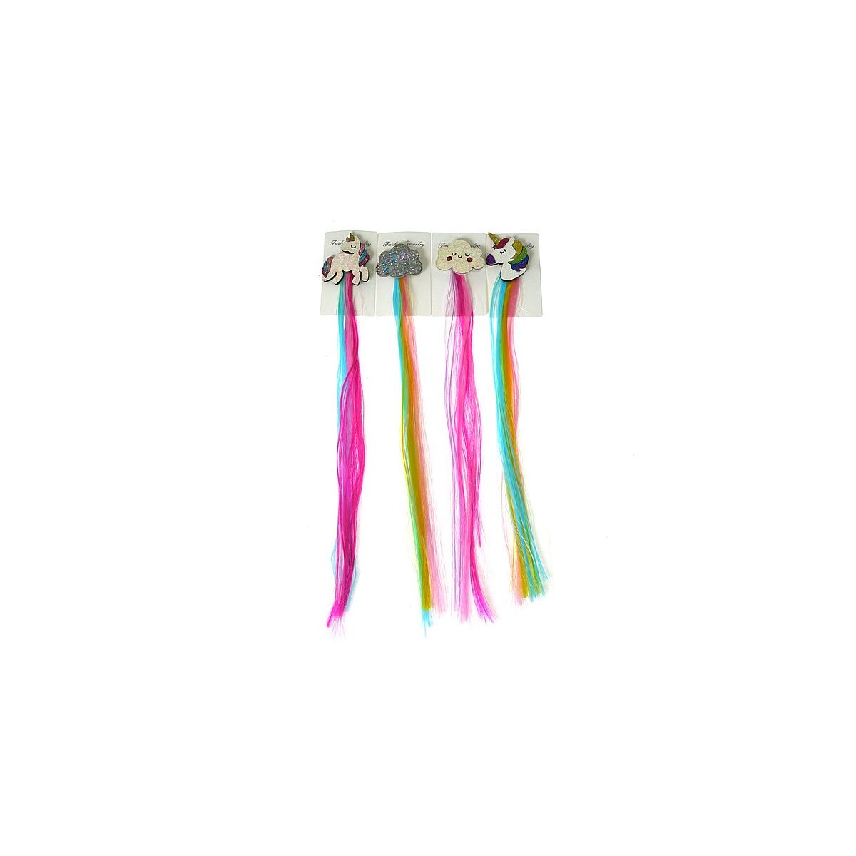 Spinka doczepiane kosmyki włosów, ze spinką, kolorowe Adar (573260)