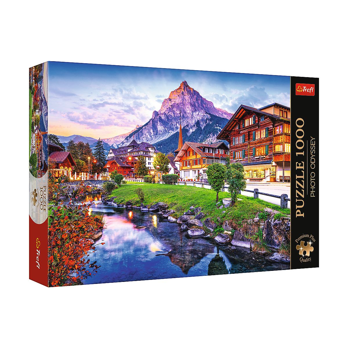 Puzzle Trefl Premium Plus Alpejskie miasteczko 1000 el. (10854)