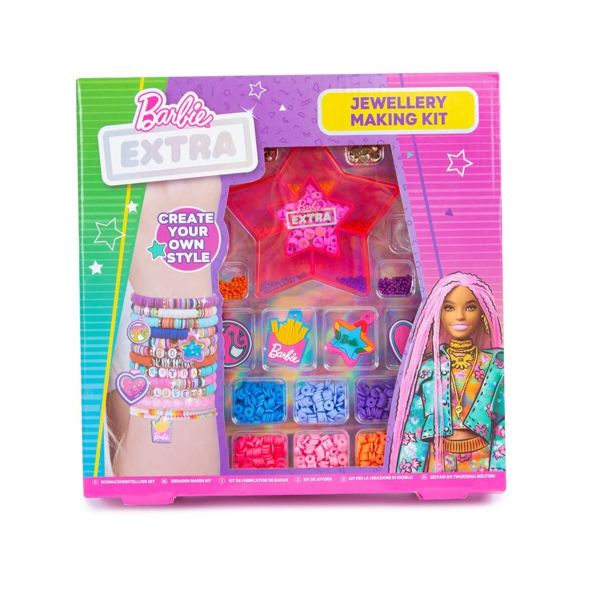 Koraliki dla dziewczynki zestaw Barbie (99-0103)