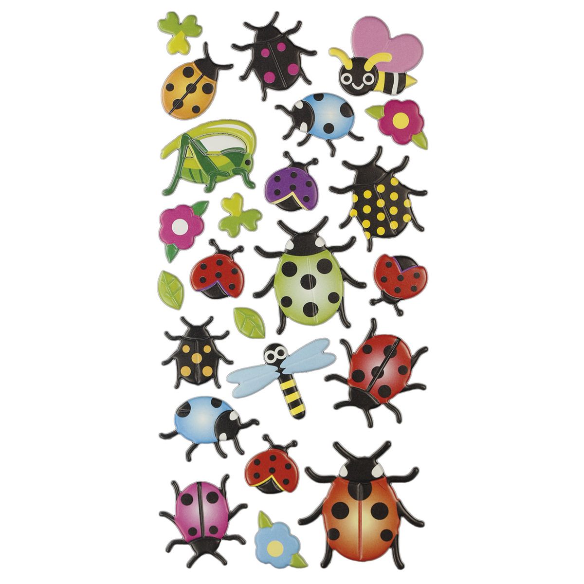 Naklejka (nalepka) Craft-Fun Series wypukłe owady Titanum (5066)