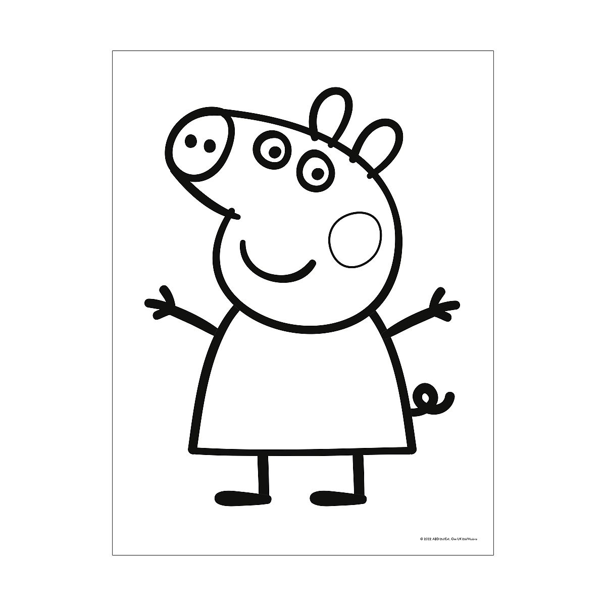 Puzzle Trefl świnka Peppa Baby MAXI 2x10 Pogodny dzień Peppy 20 el. (43001)