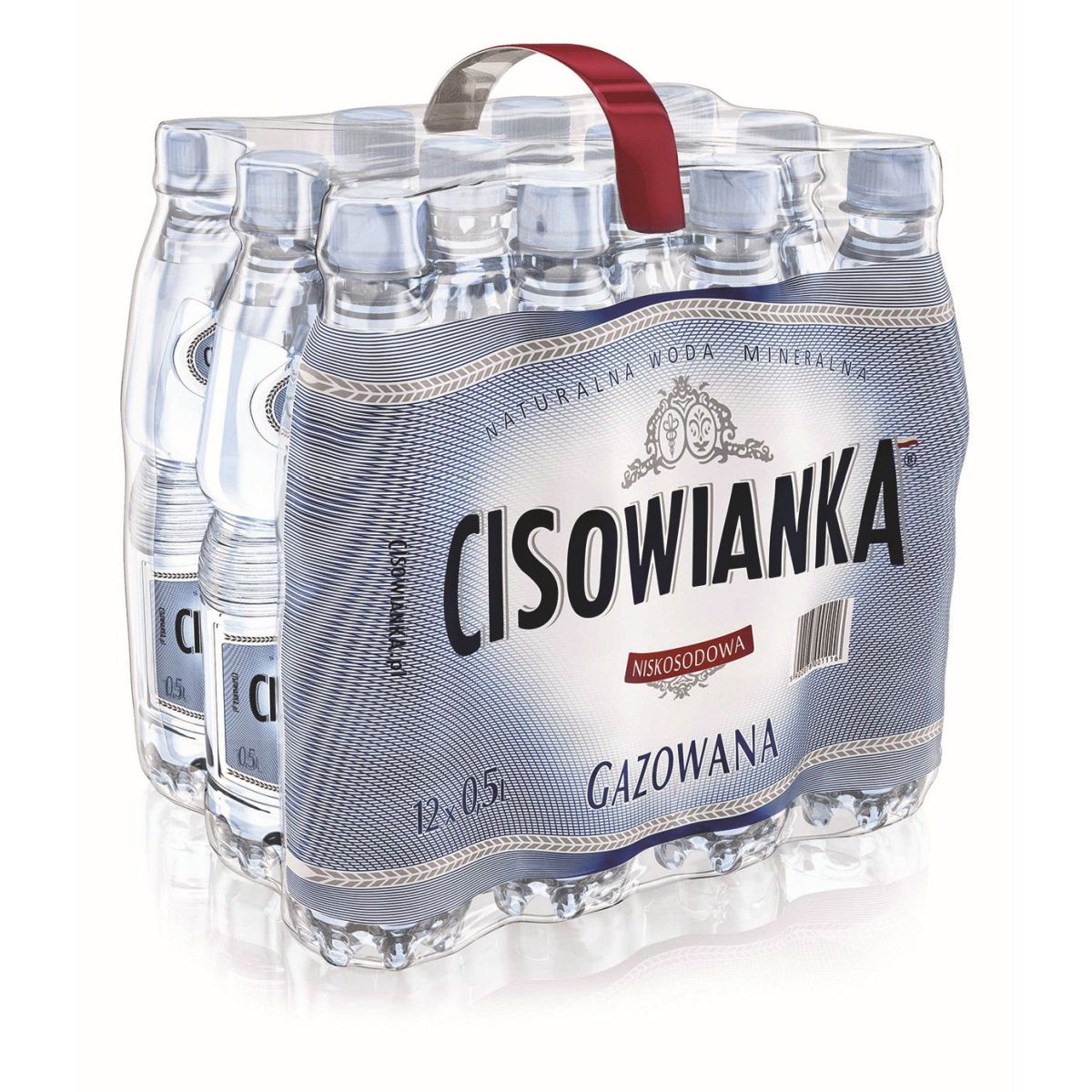 Woda Cisowianka 0,5 L GAZOWANA