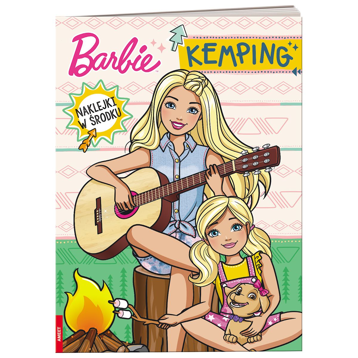 Książka dla dzieci Barbie ™. Kemping Ameet