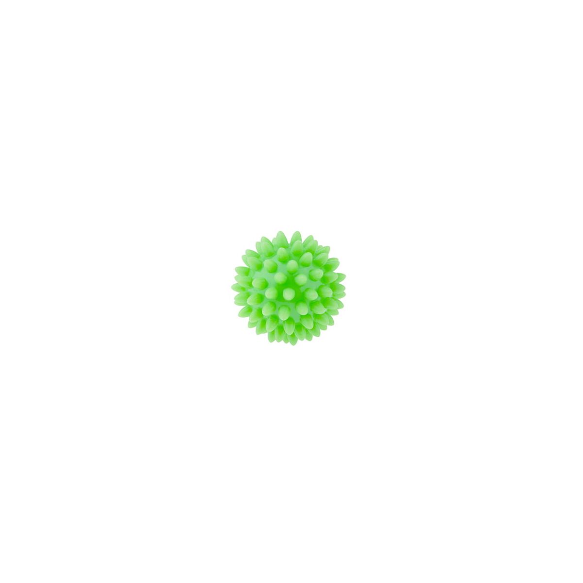 Piłka do masażu rehabilitacyjna 5,4cm zielona guma Tullo (415)