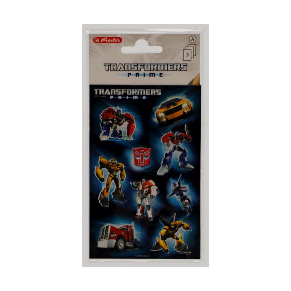 Naklejka (nalepka) Transformers Herlitz (11291739)