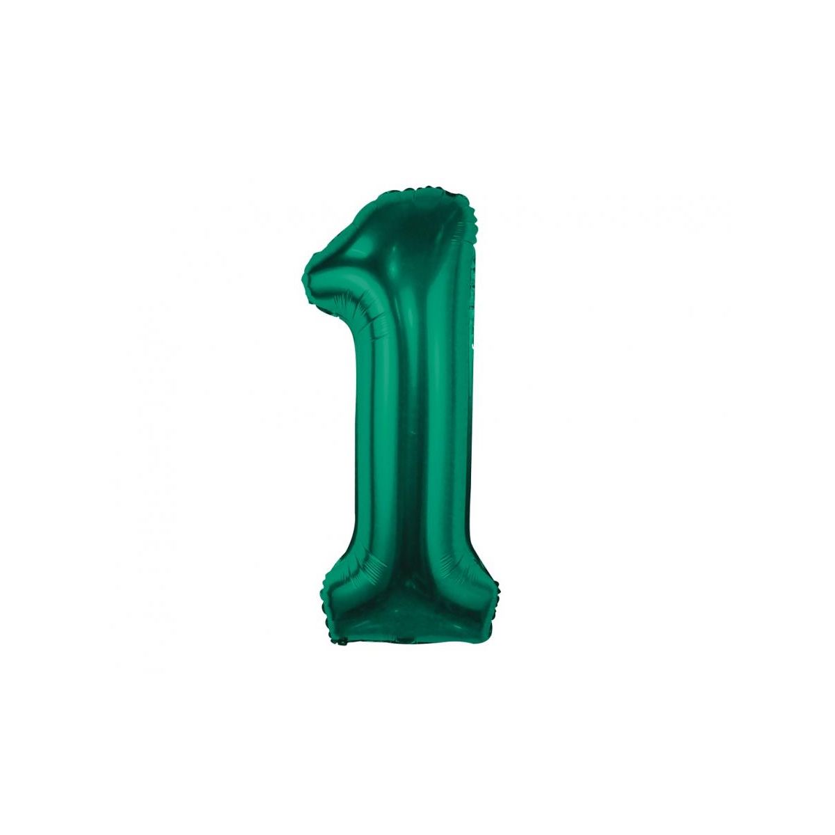 Balon foliowy Godan cyfra 1, zieleń butelkowa, 85 cm (CH-B8B1)