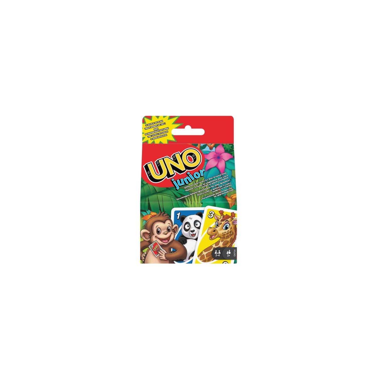Karty Uno Junior refresh Mattel (GKF04) 3 sztuk