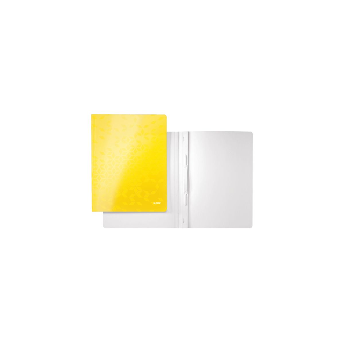 Skoroszyt WOW A4 żółty karton Leitz (30010016)