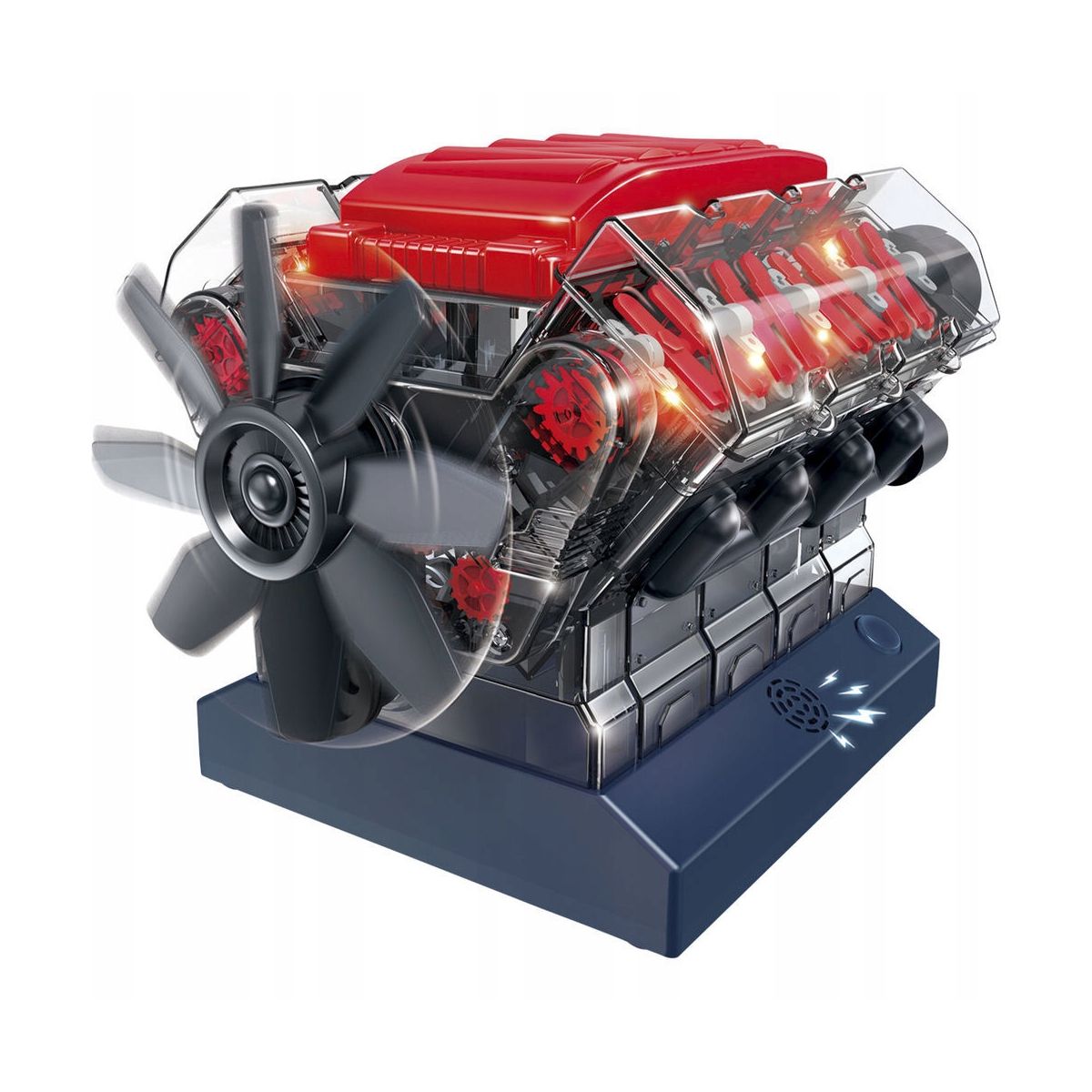 Zestaw kreatywny dla dzieci model silnika V8 Dumel (DT39102)