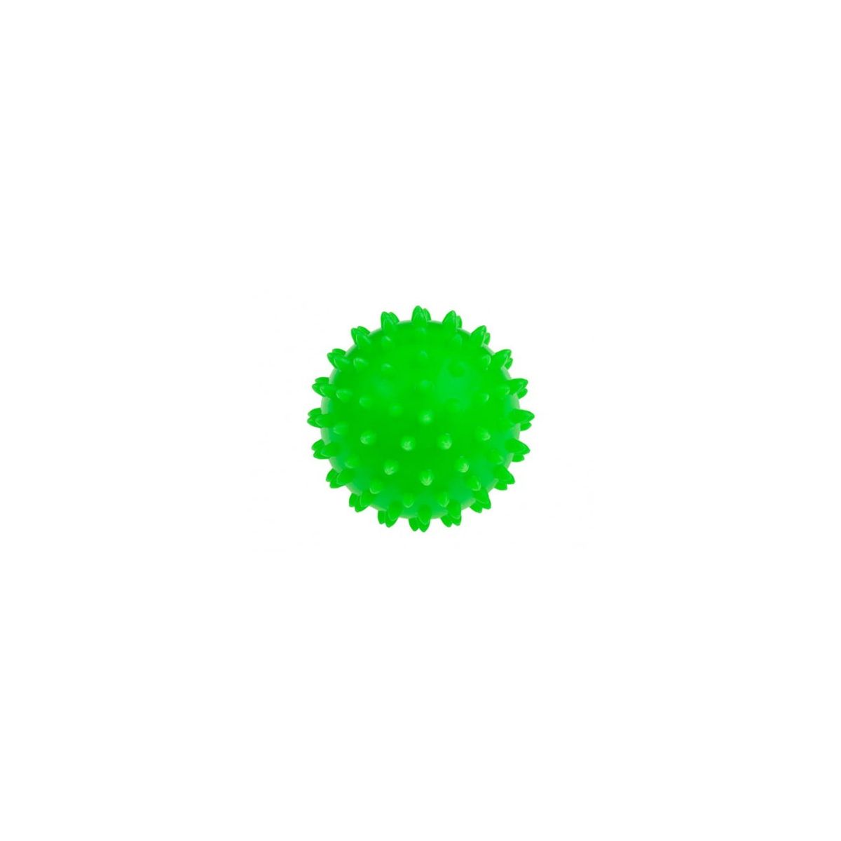 Piłka do masażu rehabilitacyjna 7,6cm zielony guma Tullo (436)