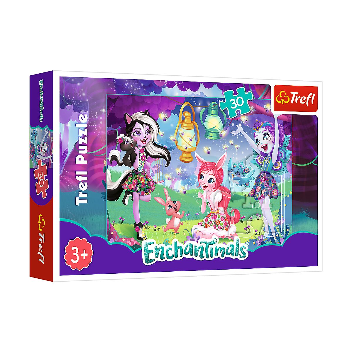 Puzzle Trefl magiczny świat enchantimals 30 el. (18236)