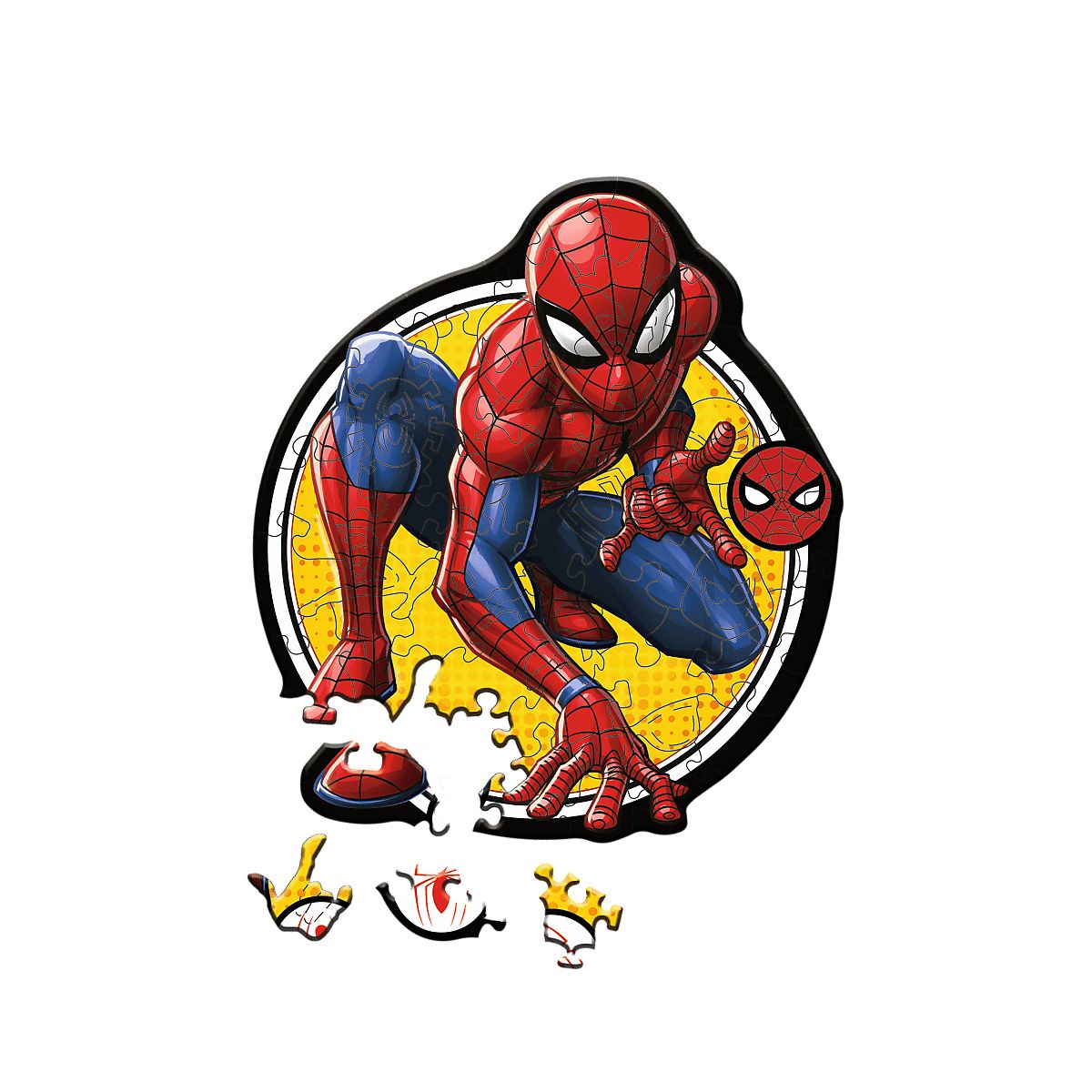Puzzle Trefl Spiderman Drewniane Moc 50 el. (20204)