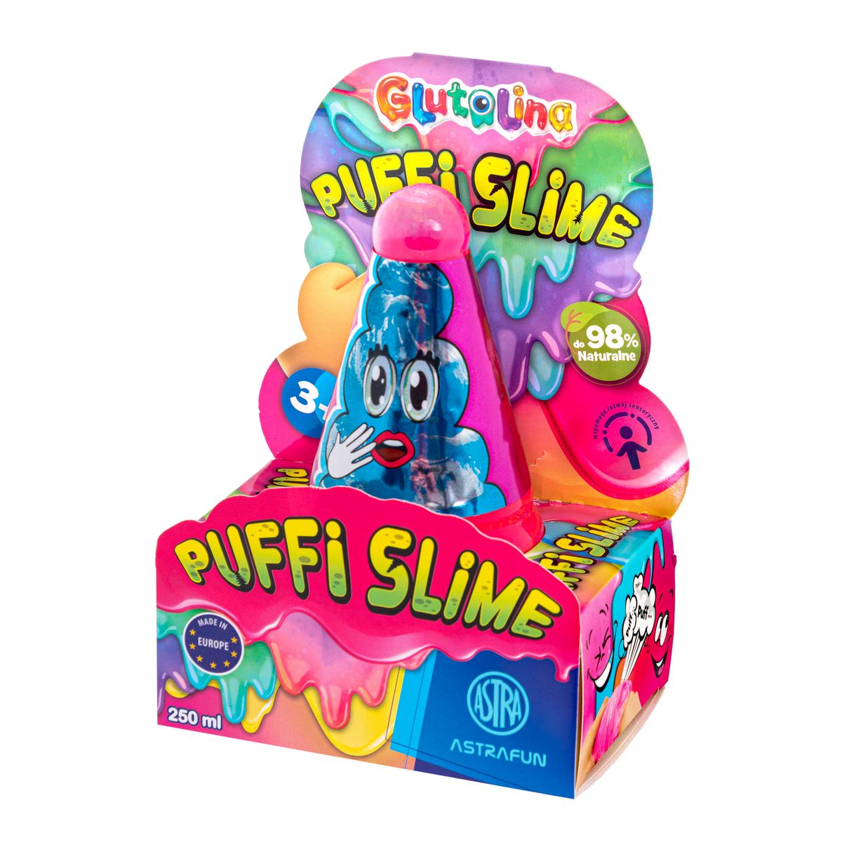 Masa plastyczna dla dzieci Astra Slime Puffi Glutolina mix (336122001)