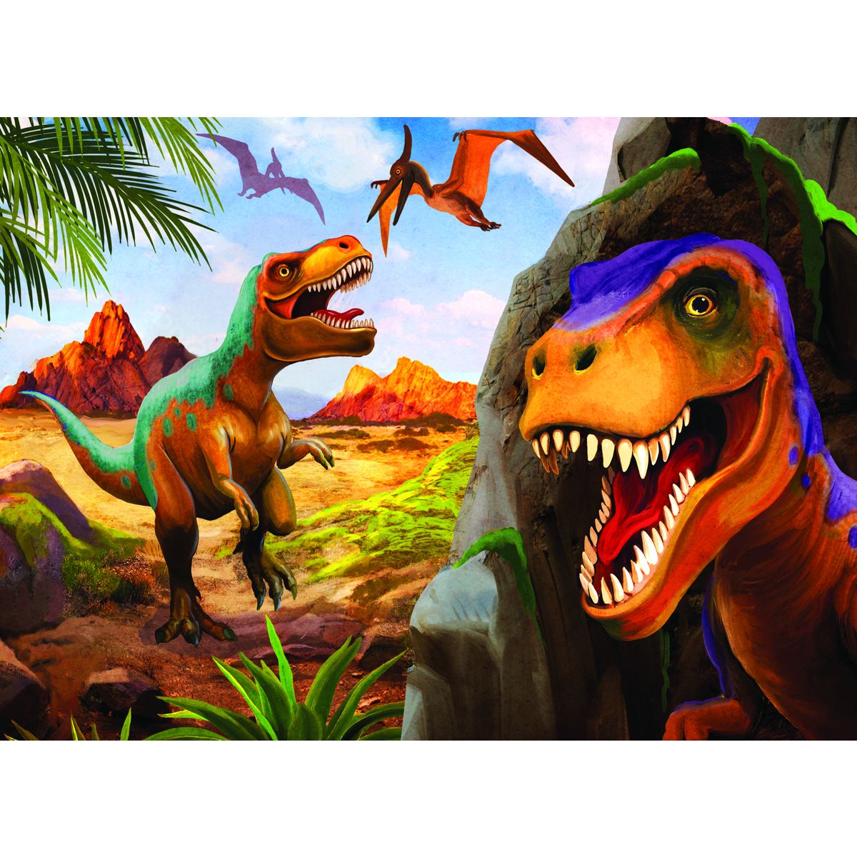 Puzzle Trefl Świat Dinozaurów 54 el. (56036)