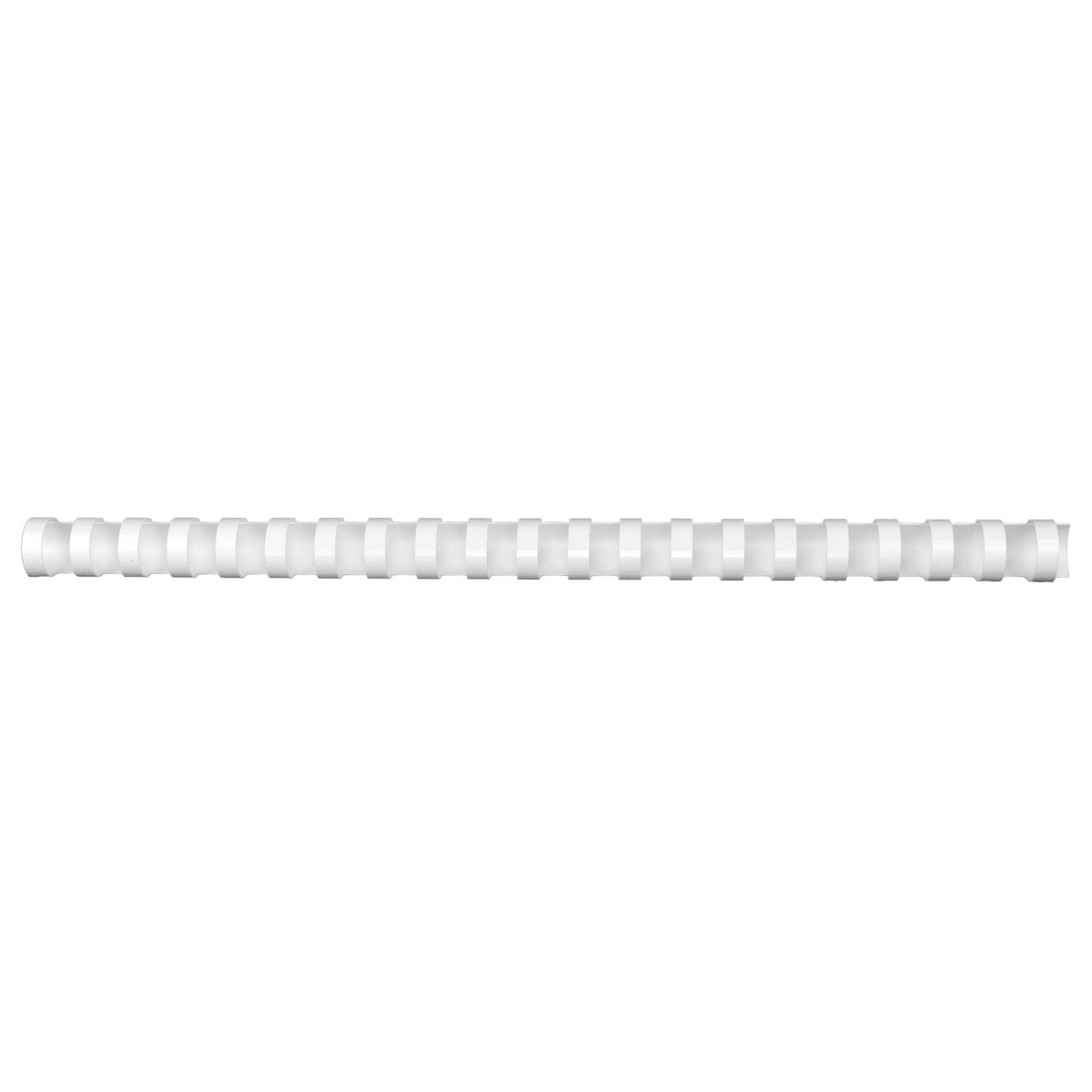 Grzbiety do bindowania A4 biały plastik śr. 16mm Titanum