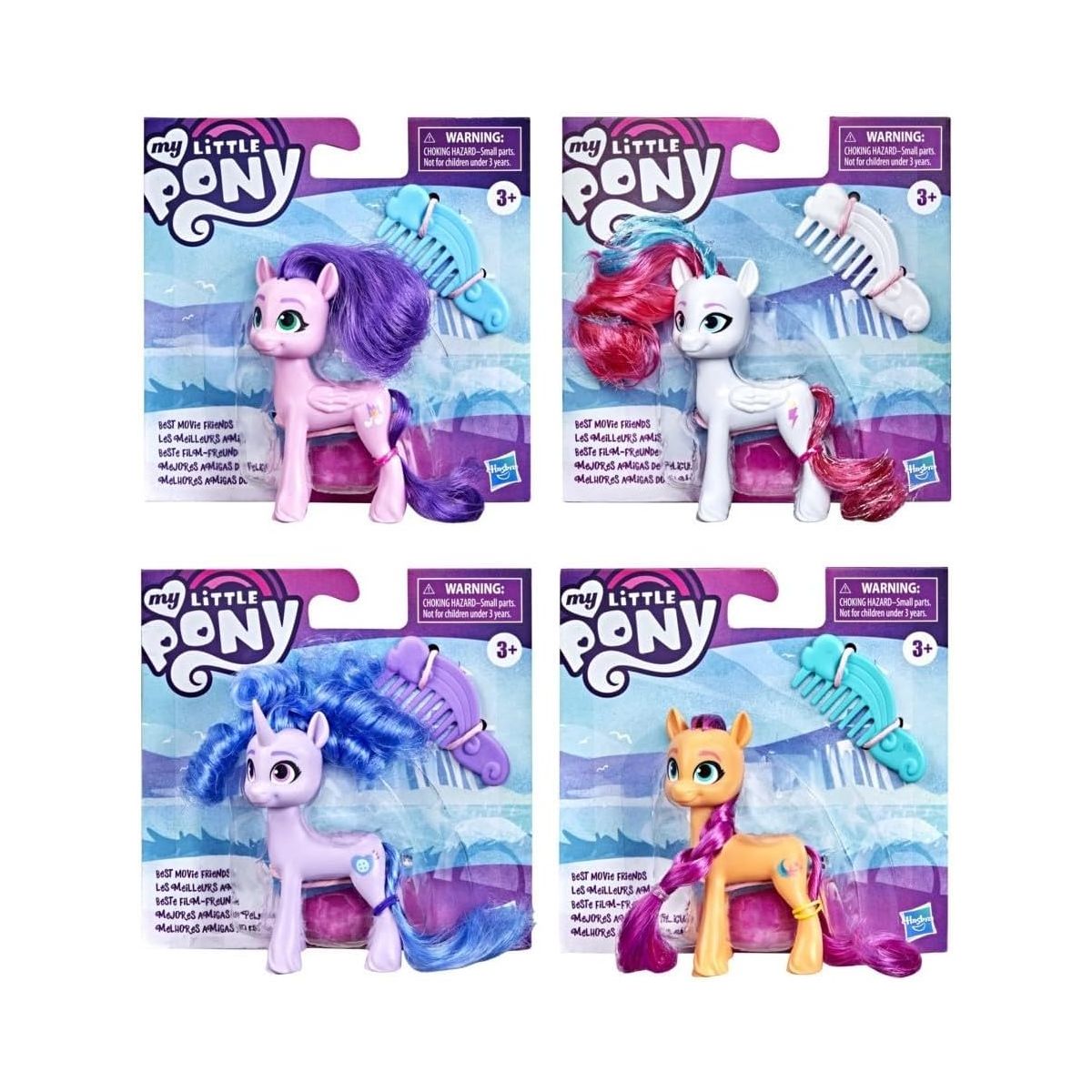 Figurka Hasbro My Little Pony KUCYK podstawowy z grzebykiem (F2612)