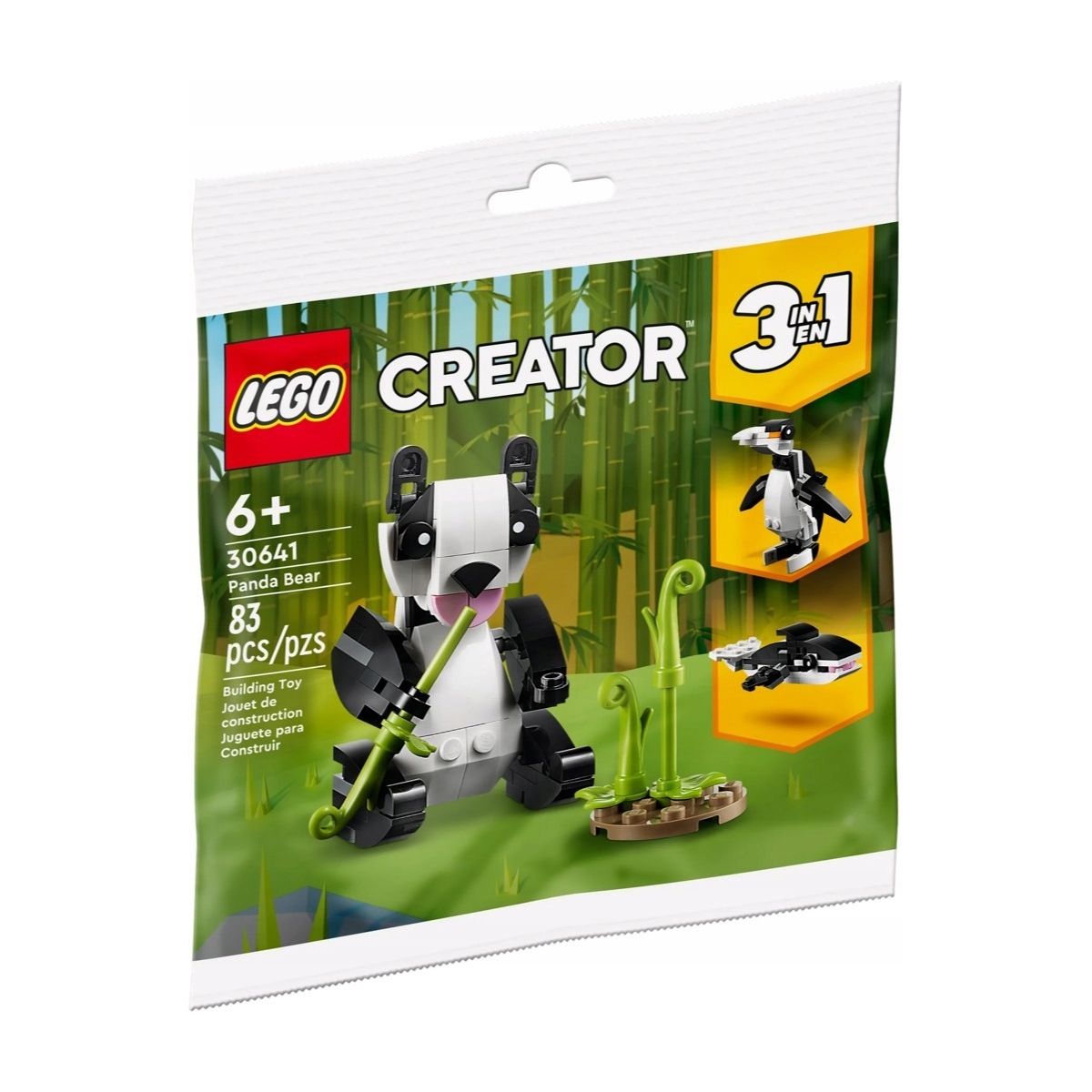 Klocki konstrukcyjne Lego Creator panda 3w1 (30641)