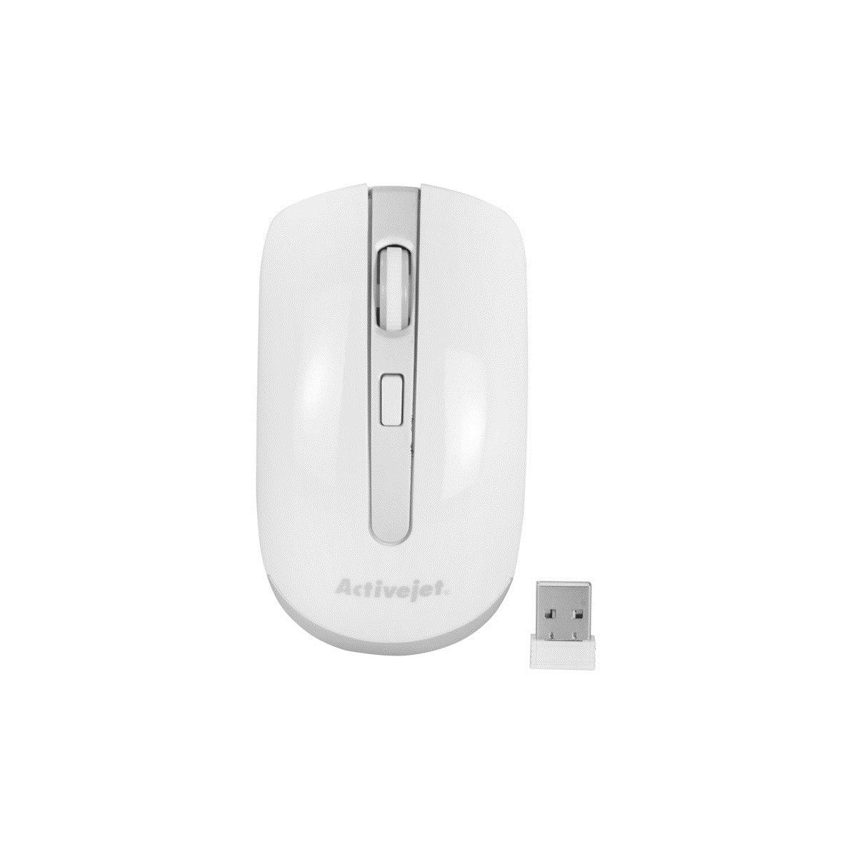 Mysz AMY-320WS biały Activejet (PERACJMYS0022)