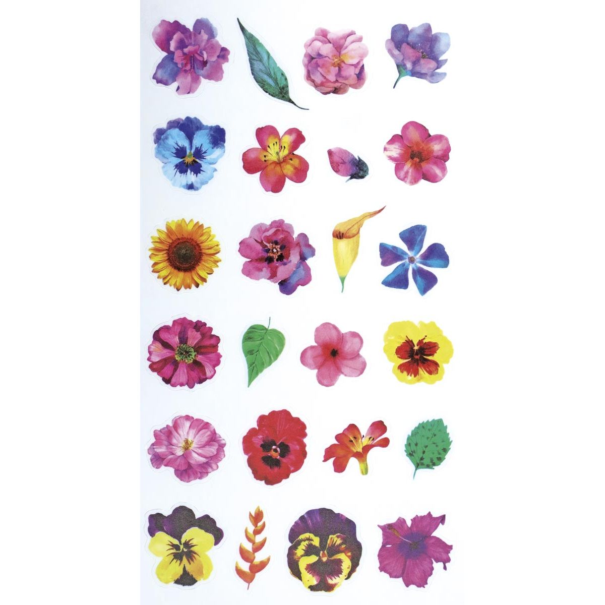 Naklejka (nalepka) Craft-Fun Series Kwiaty Titanum (FZH FLOWERS1)