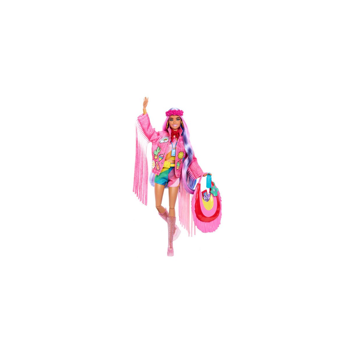 Lalka Extra Fly Hippie [mm:] 290 Barbie (HPB15)