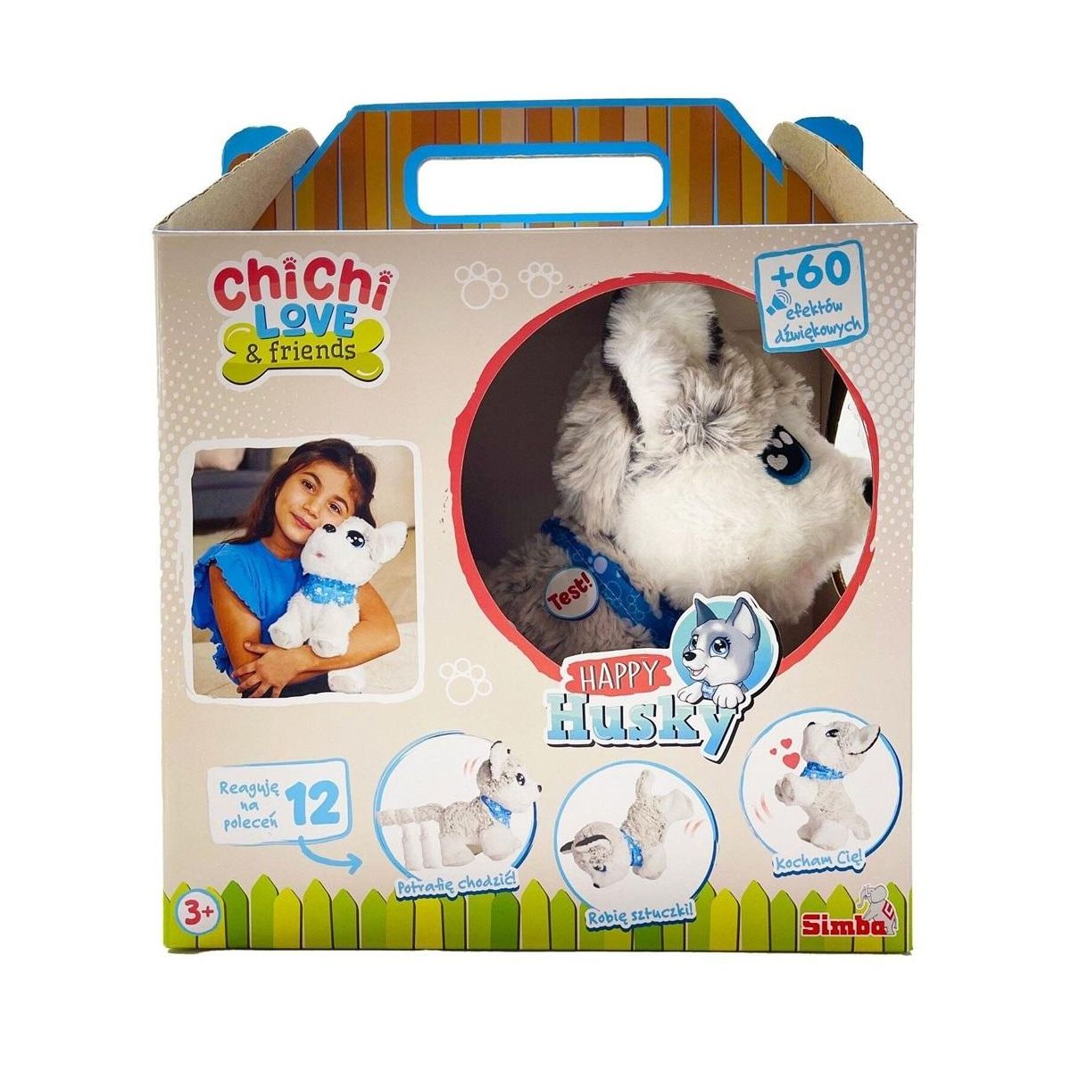 Pluszak Chi Chi Love Happy Husky [mm:] 300 Simba (589-0050)