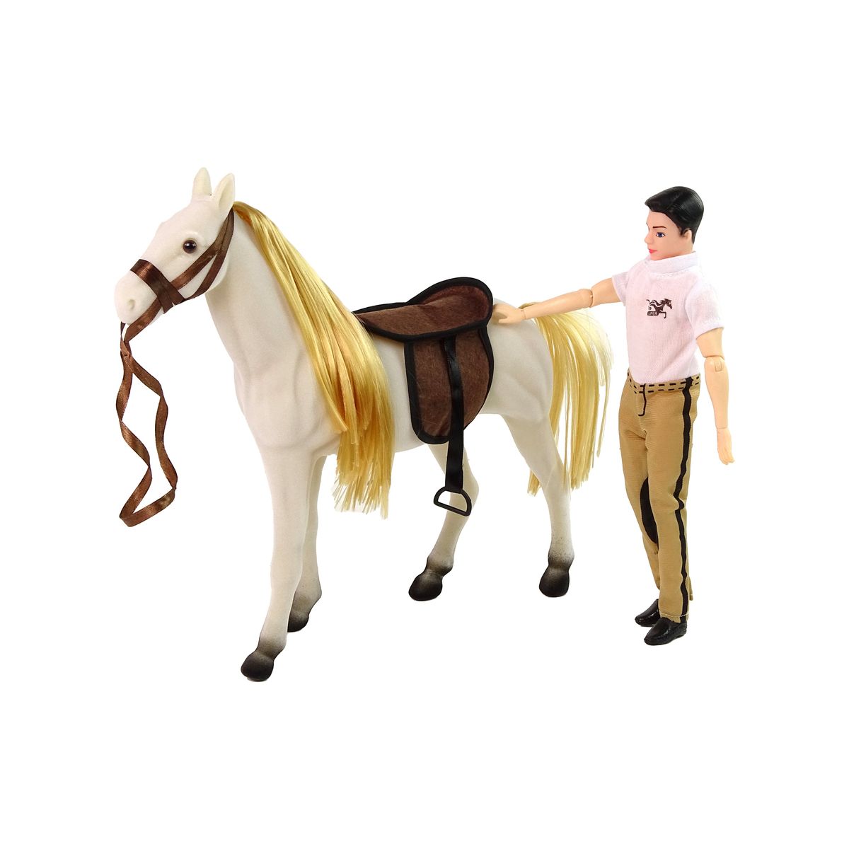 Lalka mężczyzna z koniem [mm:] 290 Lean (13940)