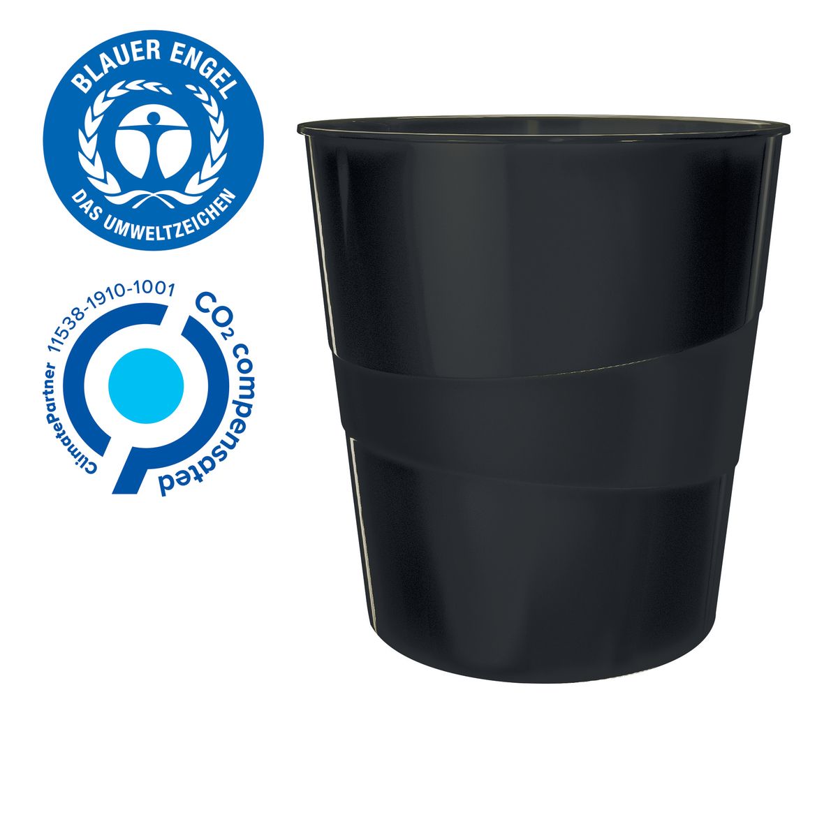 Kosz na śmieci Leitz Recycle kolor: czarny 15L (53280095)