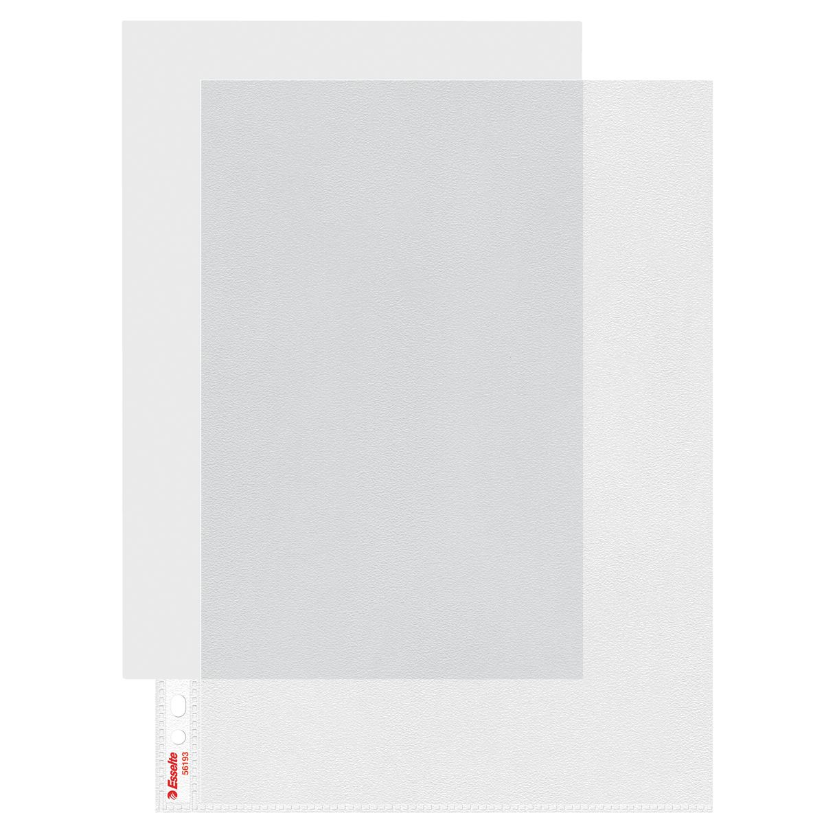 Koszulki na dokumenty Esselte A4 kolor: przezroczysty typu L (56193)