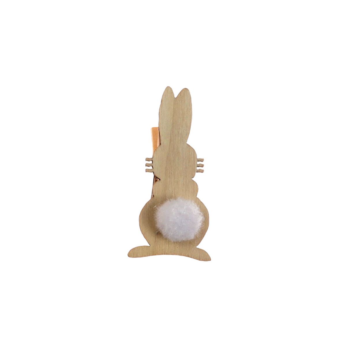Ozdoba drewniana Titanum Craft-Fun Series klamerki króliczki (22BR0831-4)