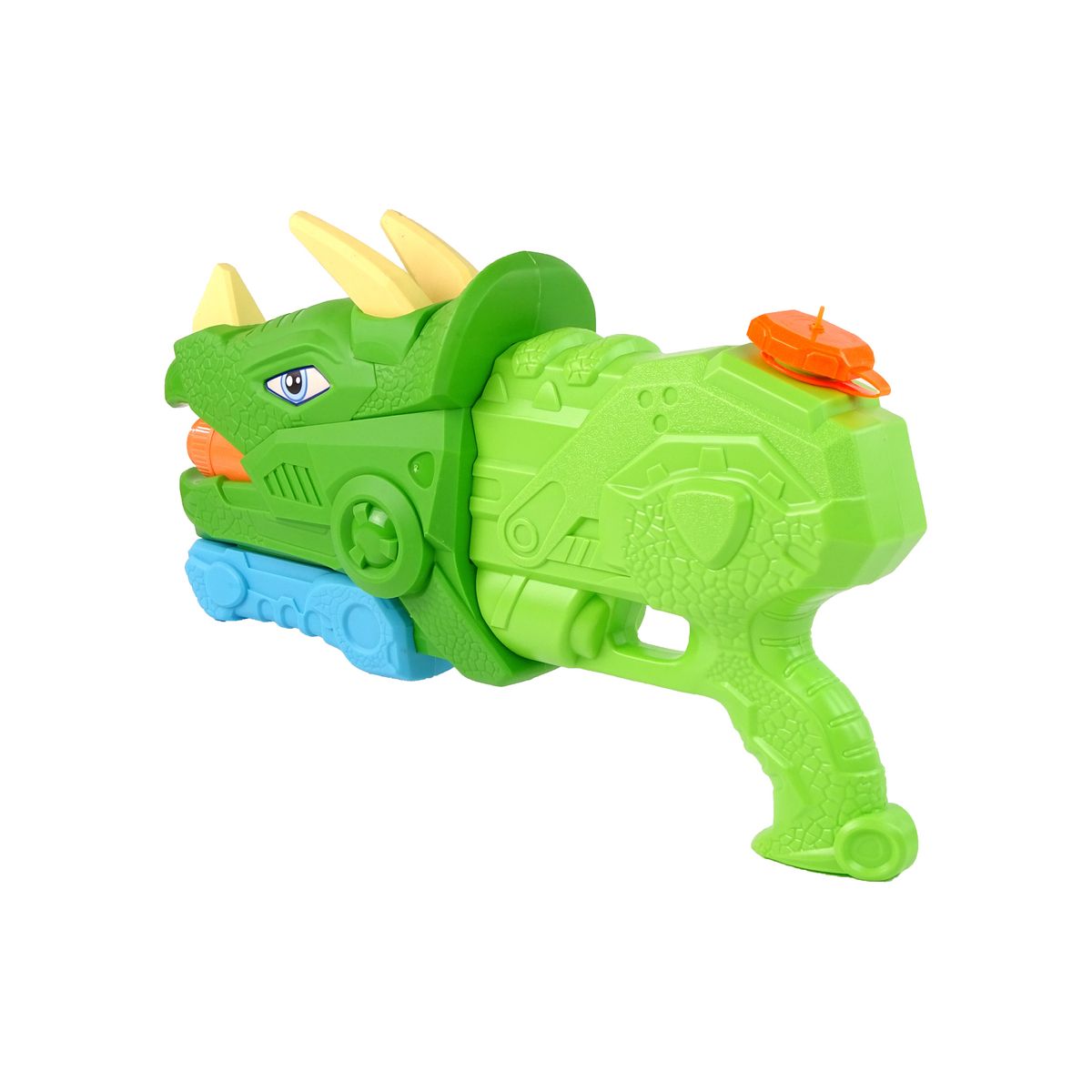 Pistolet na wodę Lean Dinosaur Triceratops 1330 ml Zielony Zasięg 8 m (13120)