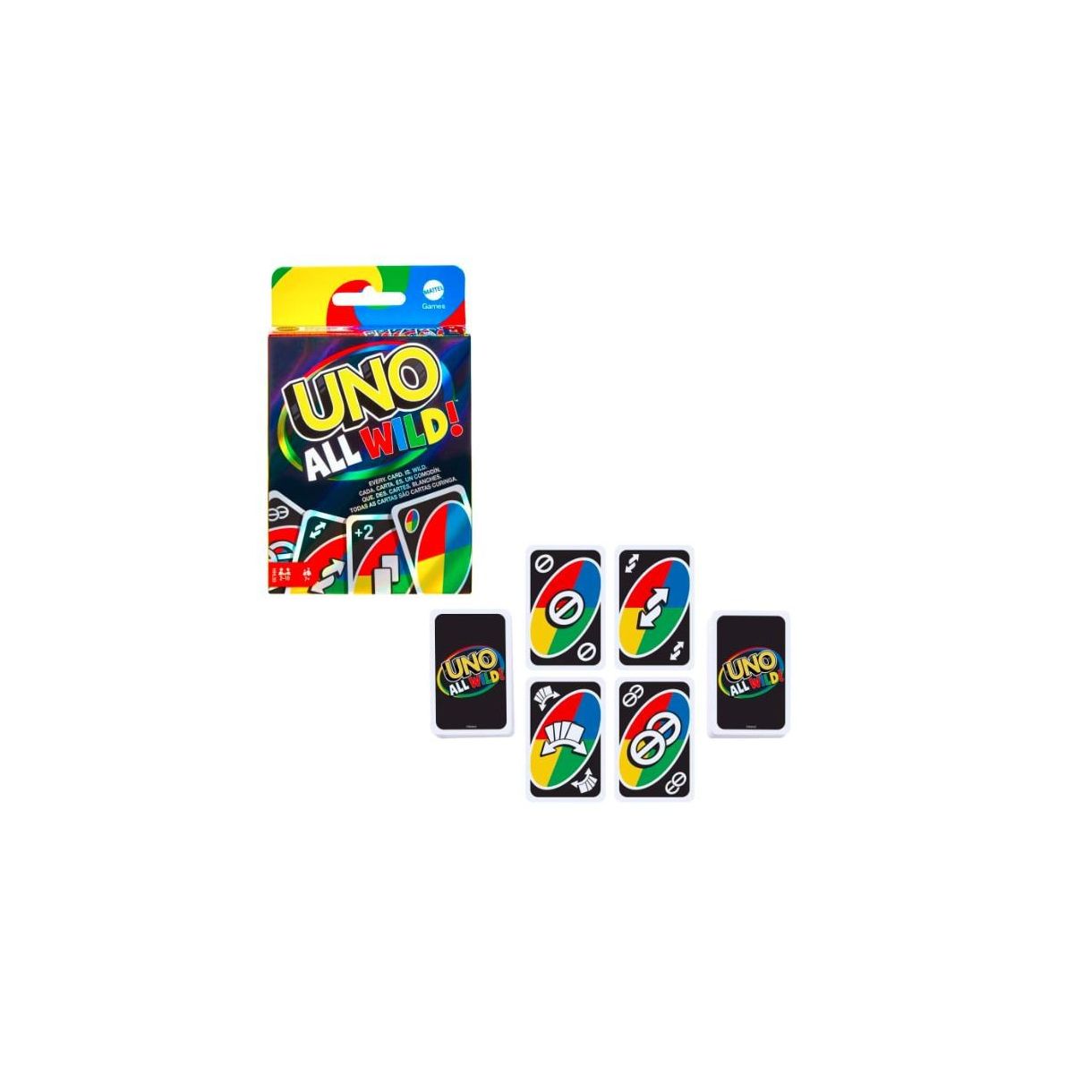 Mattel Games UNO All Wild - Playpolis