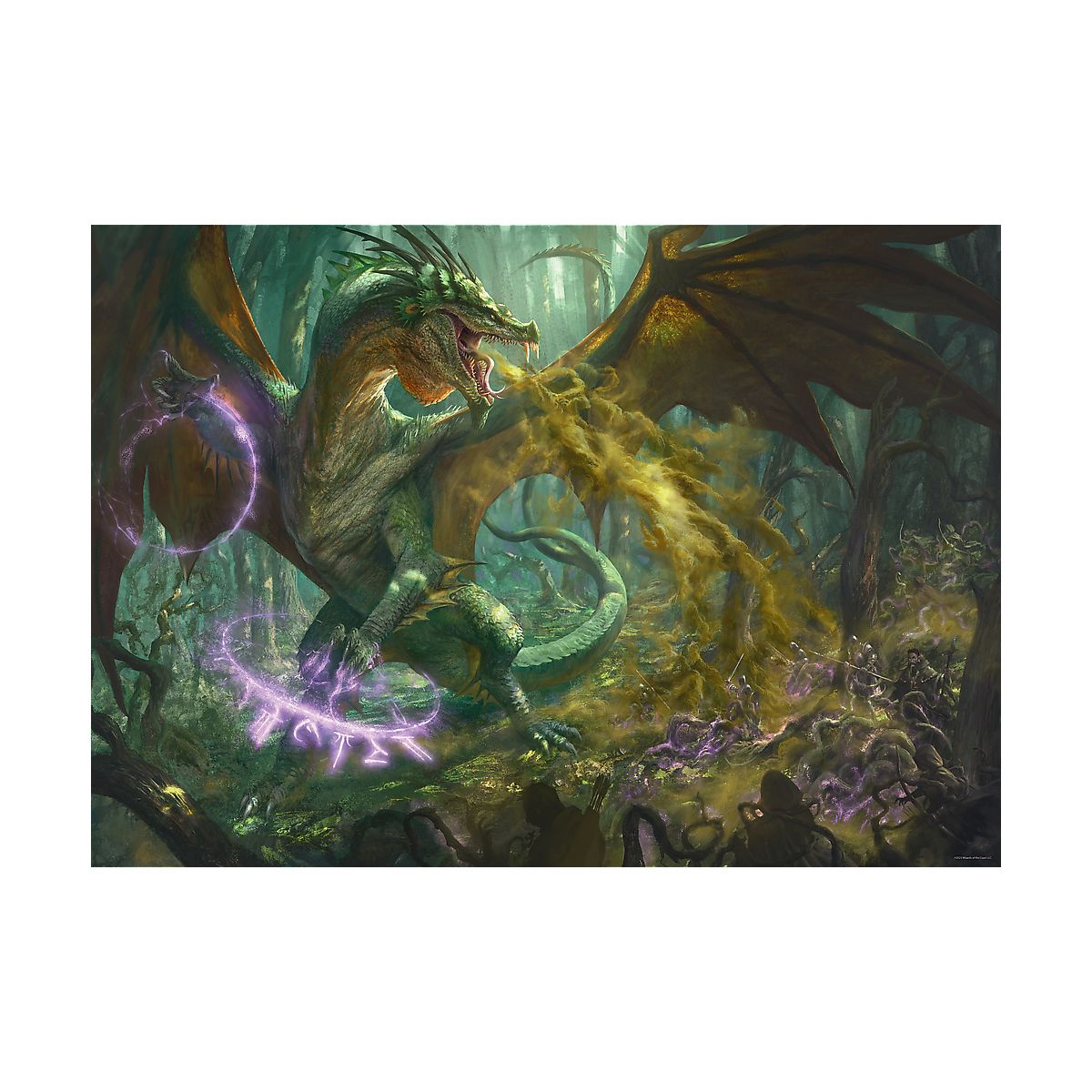 Puzzle Trefl The Green Dragon 1000 el. (10758)