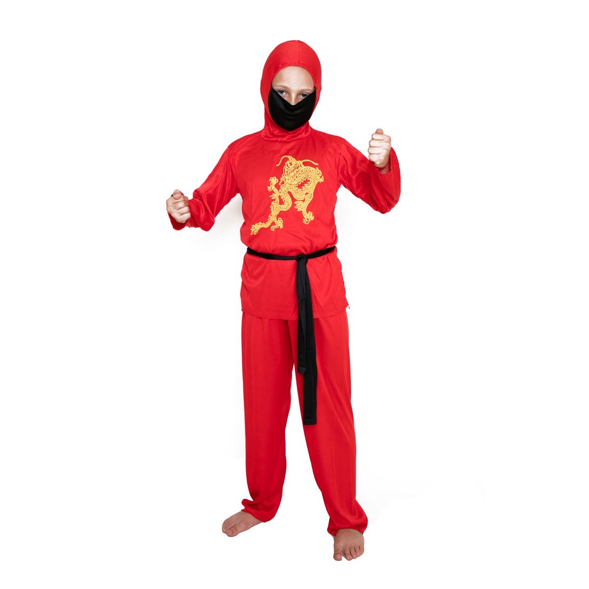 Kostium dziecięcy - Czerwony ninja - rozmiar L Arpex (SD2623-L-7110)