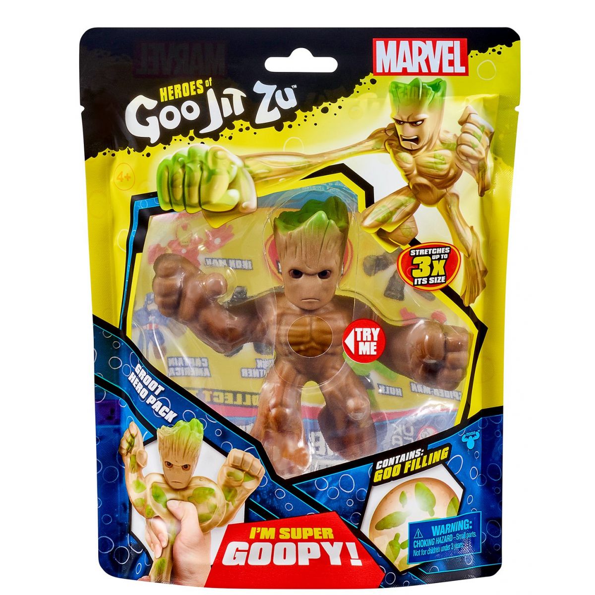 Figurka Tm Toys Goo Jit Zu Marvel Groot (GOJ41098)